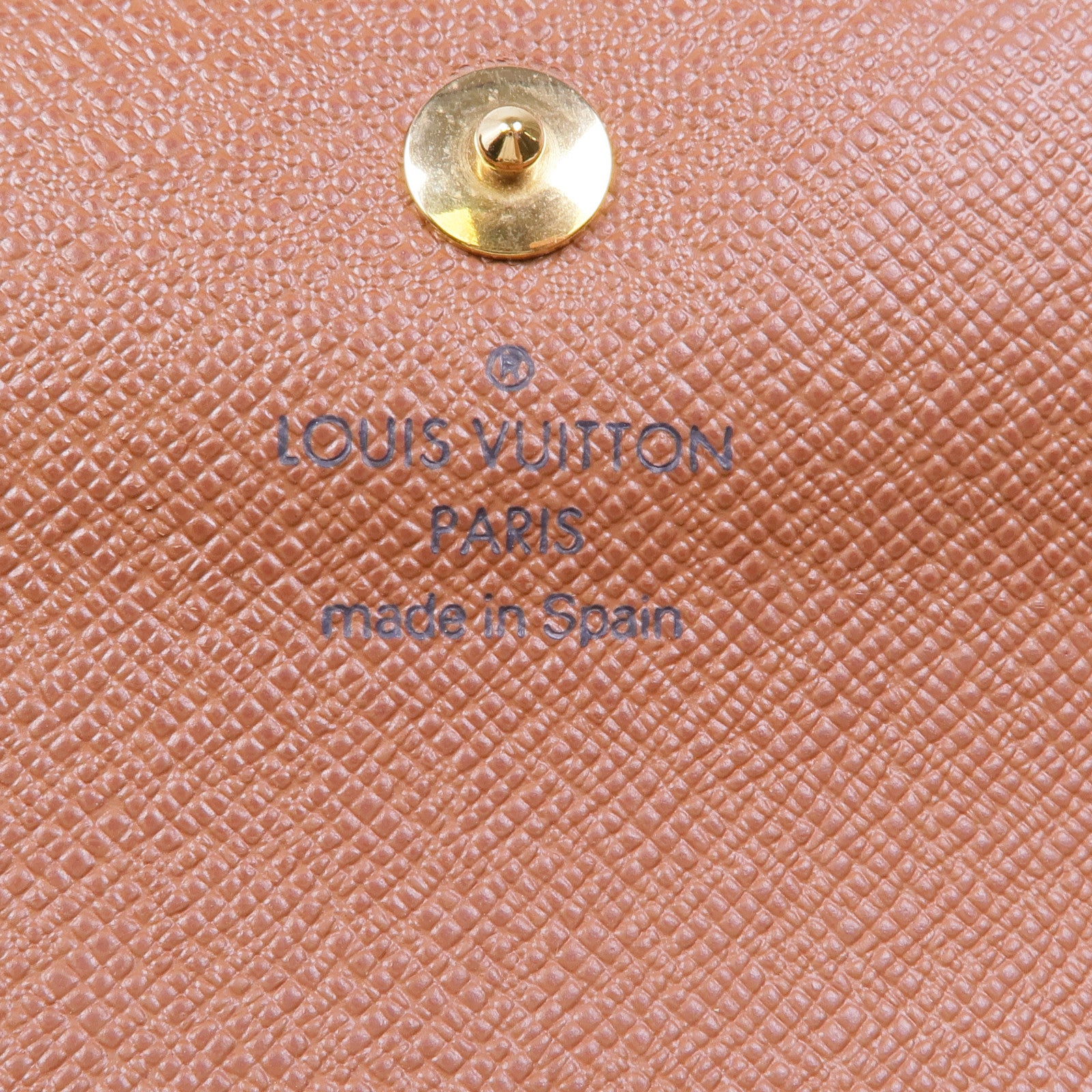 LOUIS VUITTON Monogram Portefeuille Alexandra Wallet金扣錢包