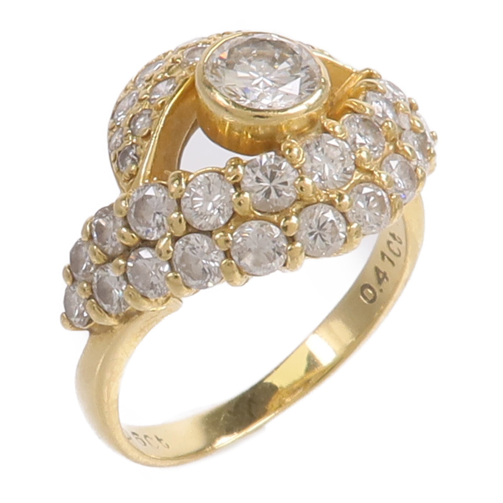 JEWELRY 18K黃金Diamond Ring鑽石戒指