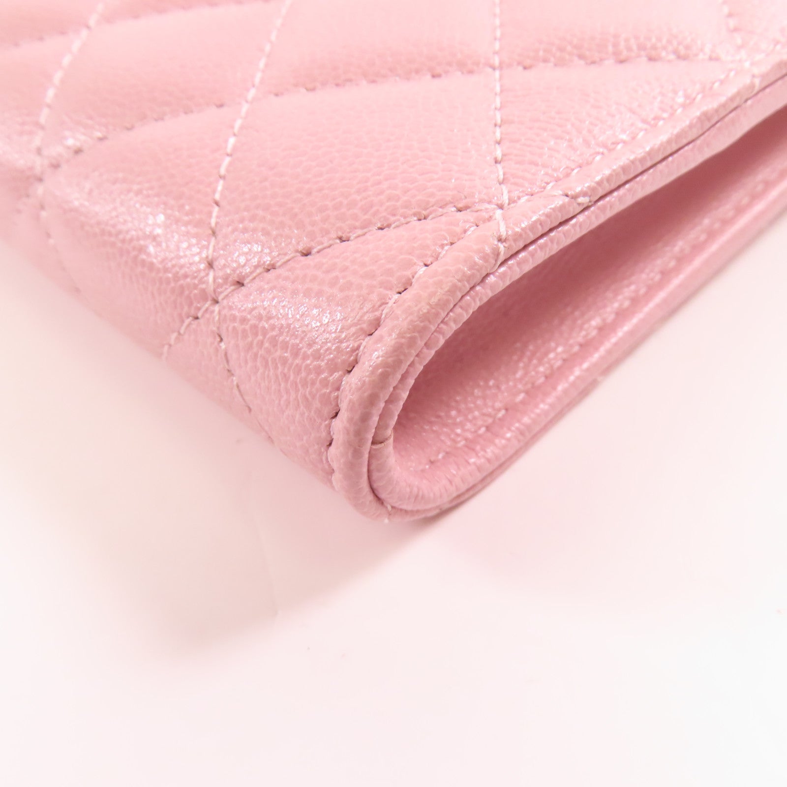 CHANEL 牛皮皮革Phone Bag金扣鏈帶肩背袋