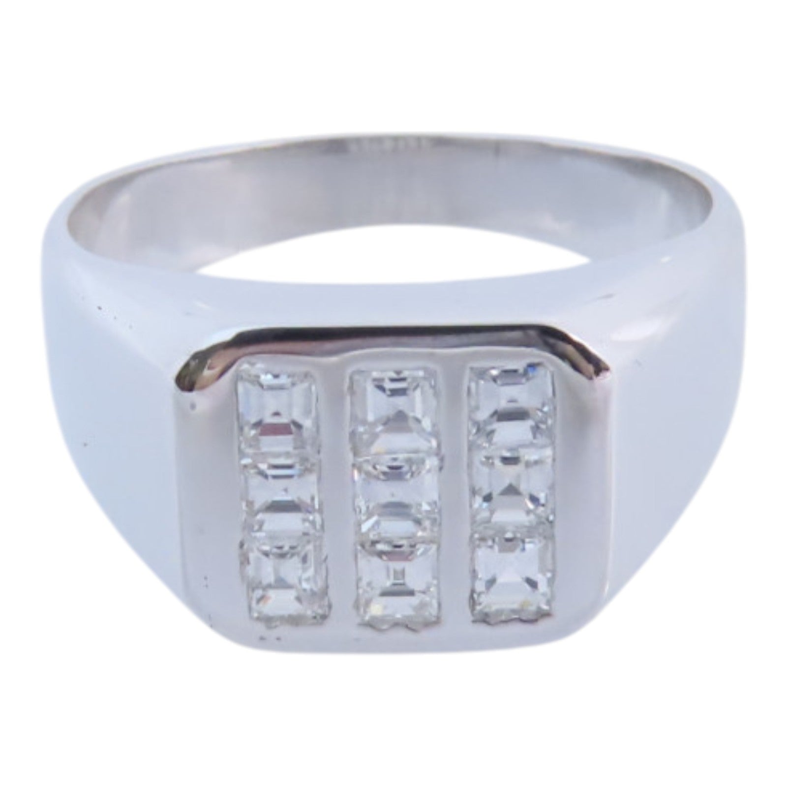 JEWELRY 18K白金Diamond Ring鑽石戒指US#7.75