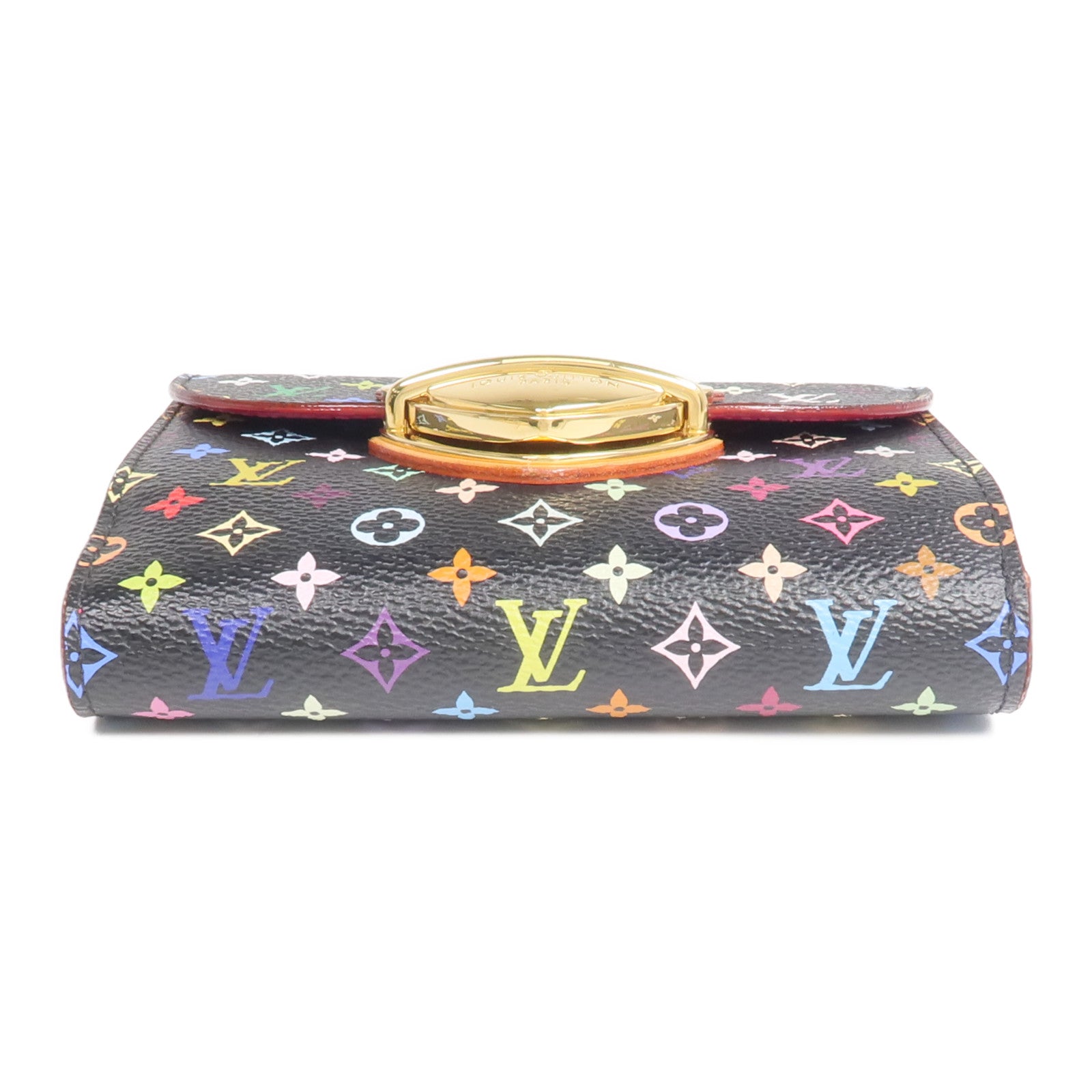 LOUIS VUITTON Monogram Multicolore Portefeui Joy Wallet金扣錢包