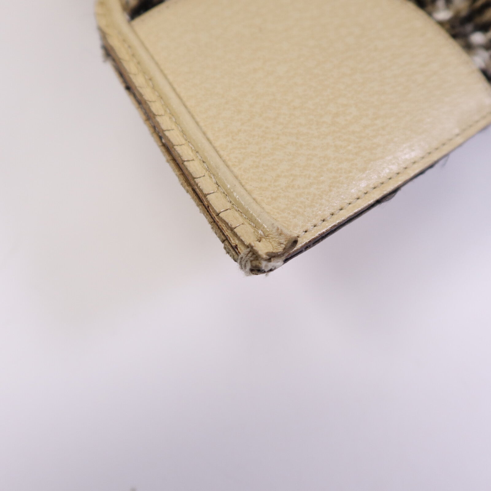 PRADA 斜紋軟呢Tote Bag銀扣手挽袋