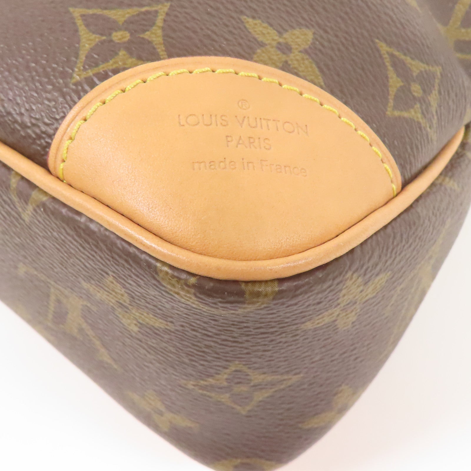 LOUIS VUITTON LV GHW Odeon Shoulder Bag M45354 Monogram Brown