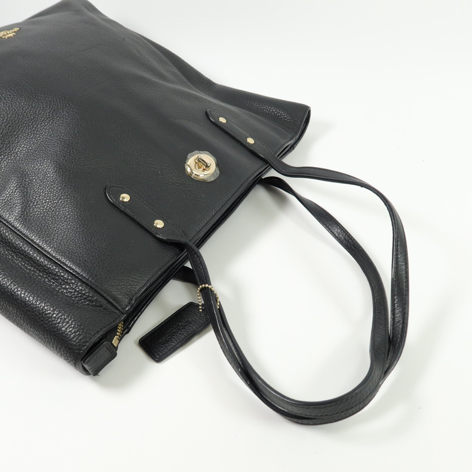 COACH 牛皮皮革Tote Bag手挽袋