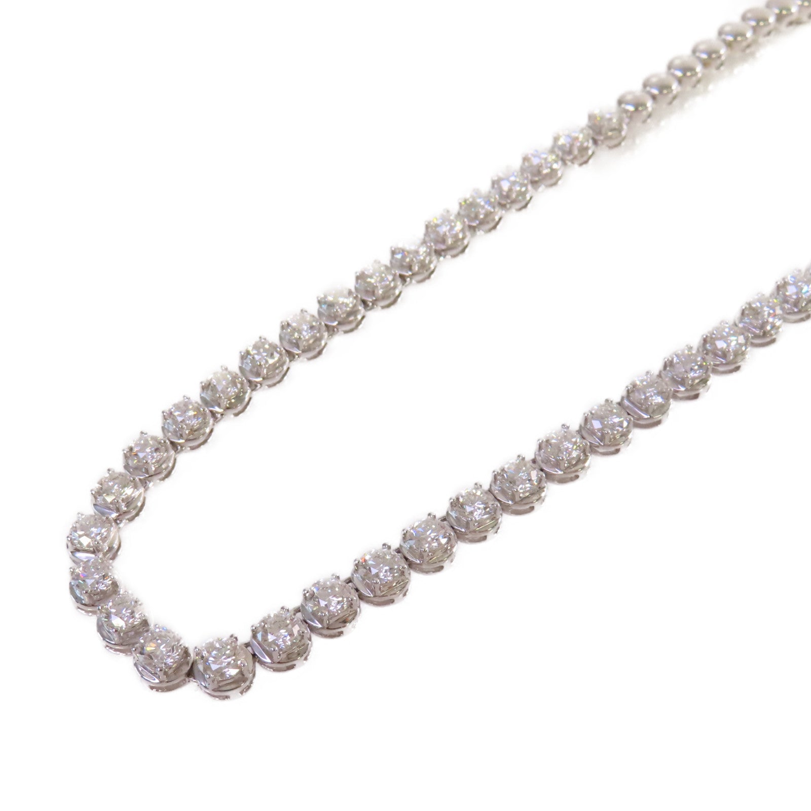 JEWELRY 18K白金/7.415ct鑽石Diamond Necklace項鏈