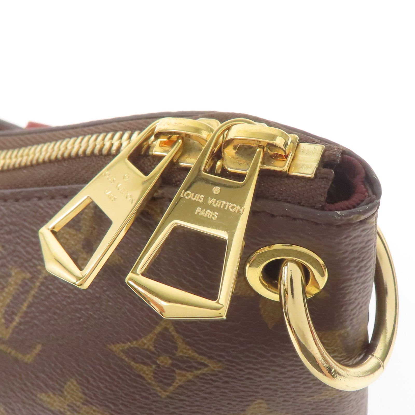 LOUIS VUITTON LV GHW Odeon Shoulder Bag M45354 Monogram Brown