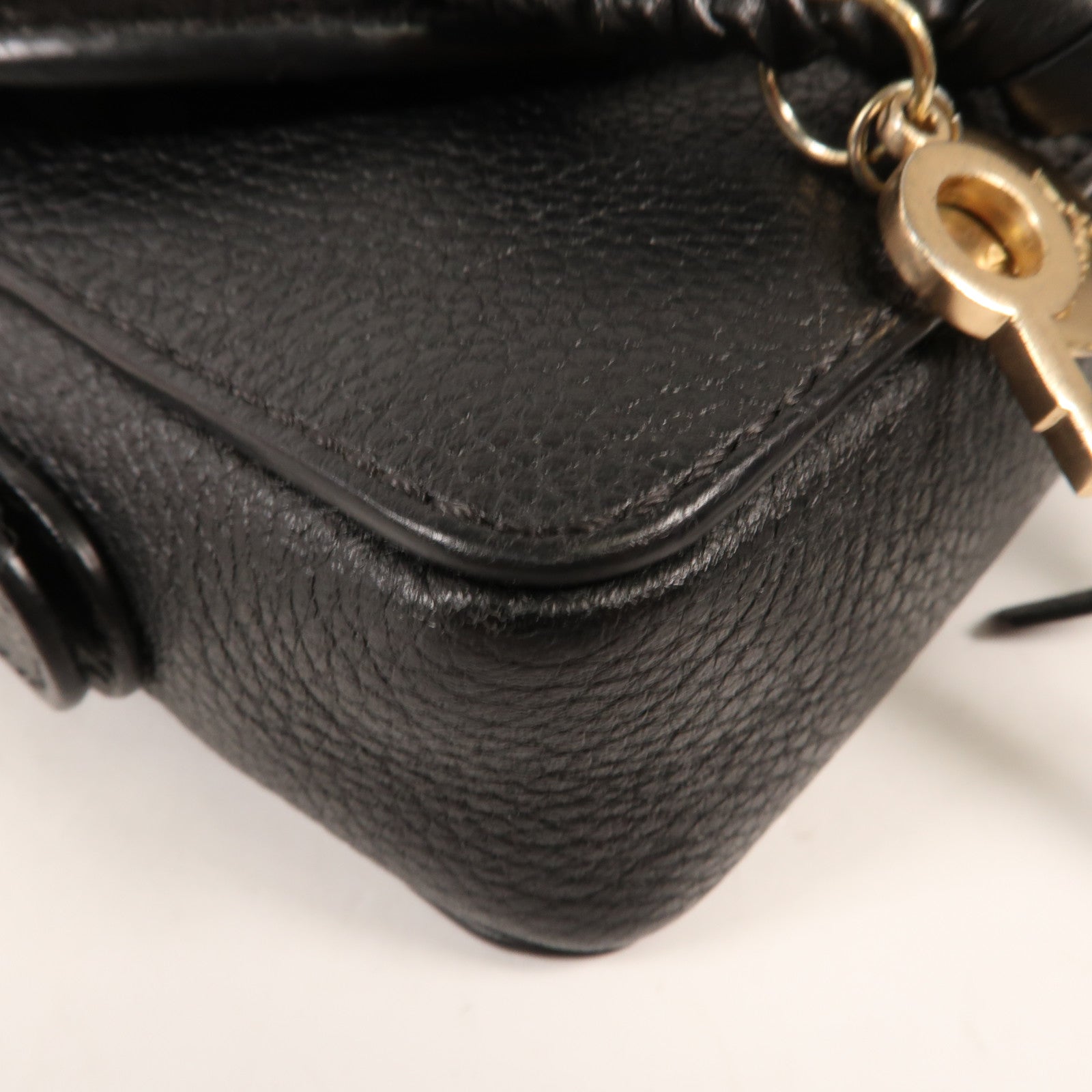 SEE BY CHLOE 牛皮皮革Shoulder Bag金扣鏈帶肩背袋