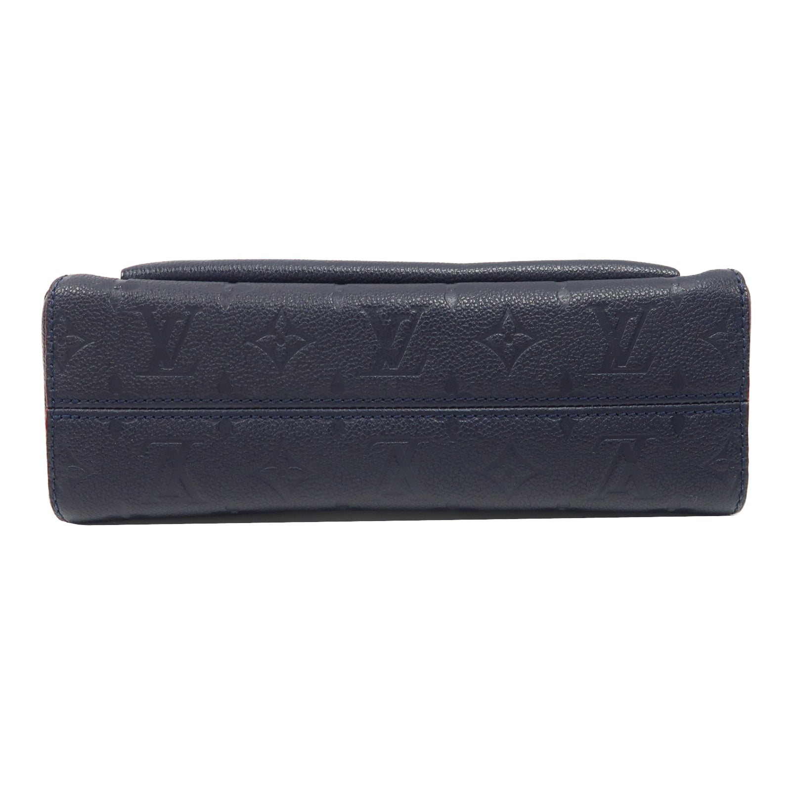 LOUIS VUITTON Monogram Empreinte Vavin PM金扣肩背袋藍色