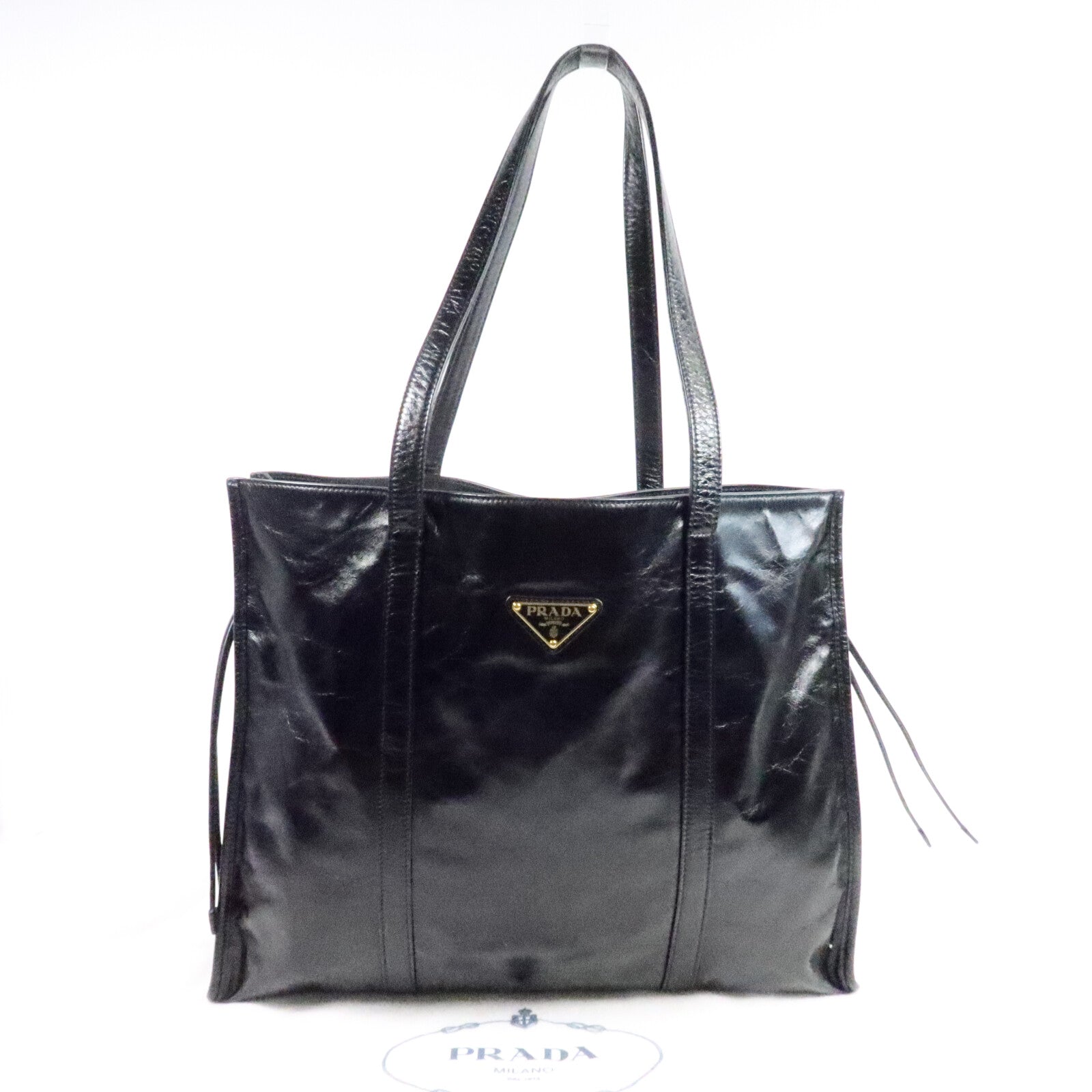 PRADA 皮革Nappa Leather Tote肩背袋
