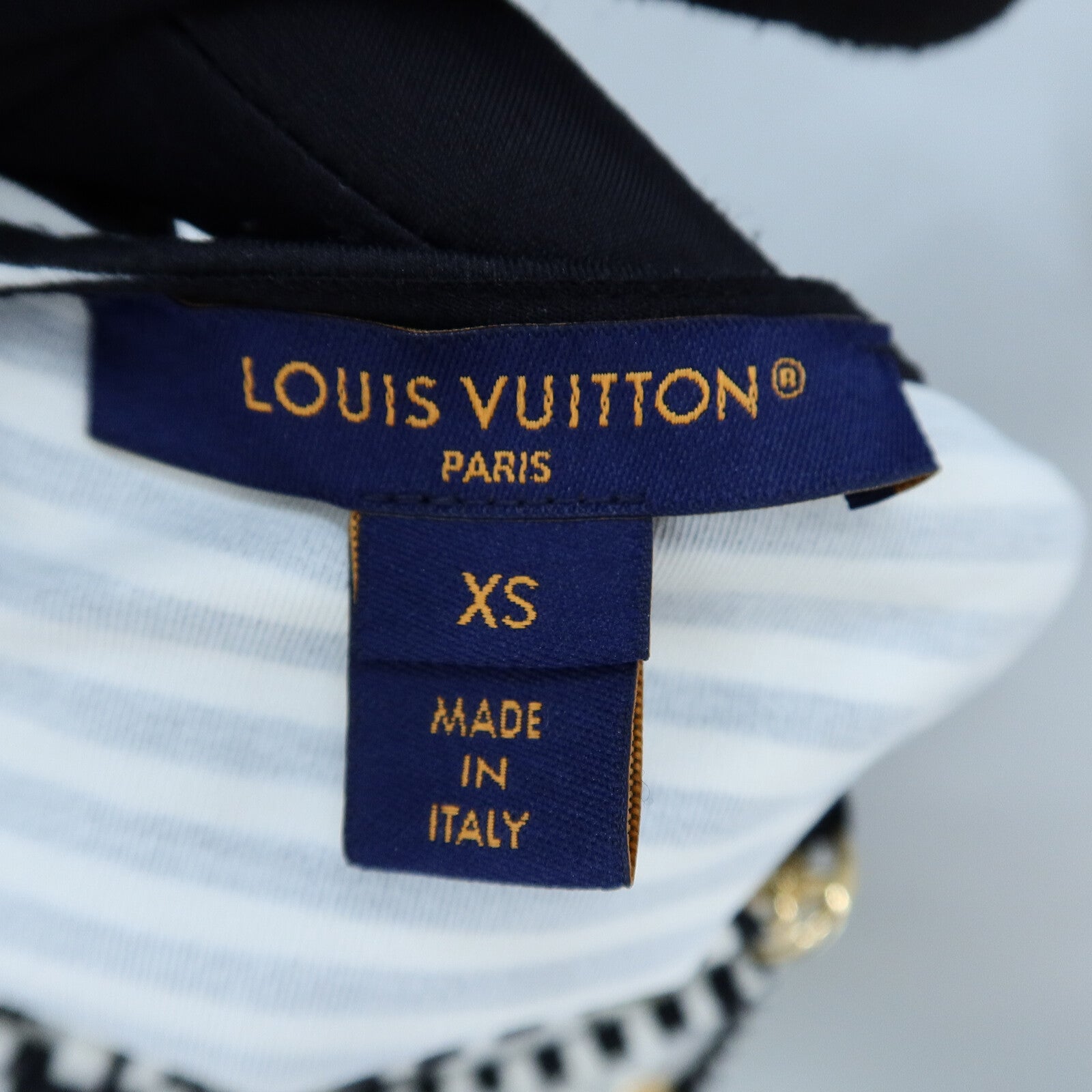 LOUIS VUITTON Cotton/Elastane Open-Back One-Piece連身裙