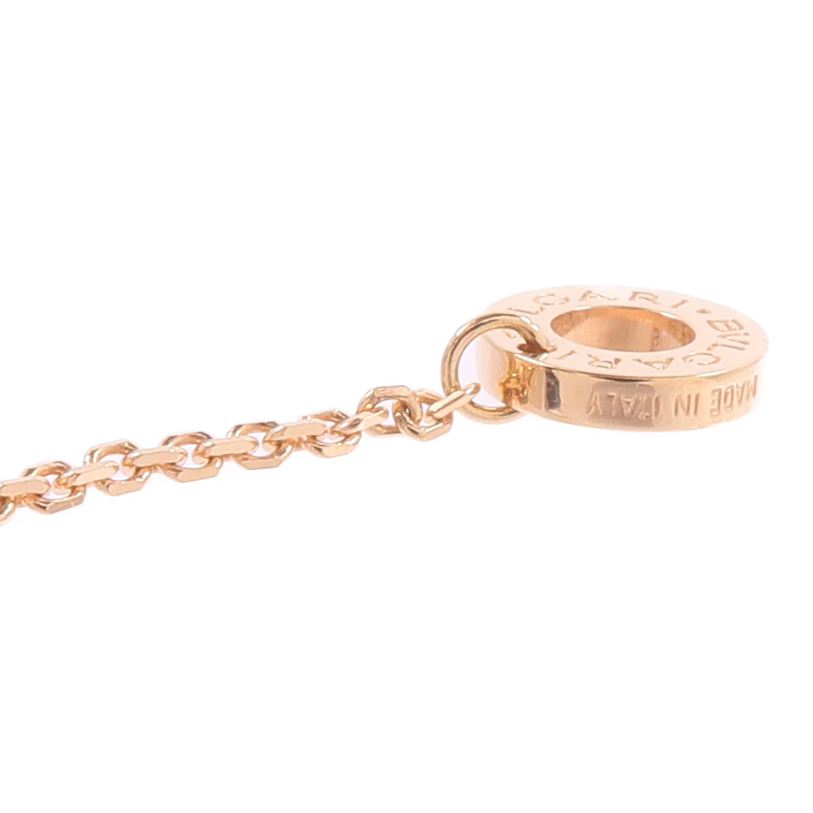 BVLGARI 18K玫瑰金Divas Dream鑽石項鍊