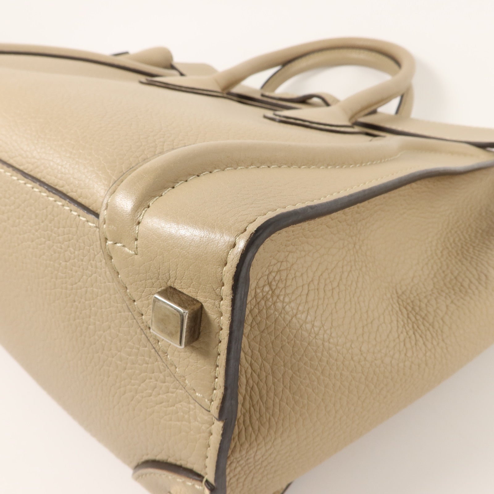 CELINE 牛皮皮革Micro Luggage肩背袋