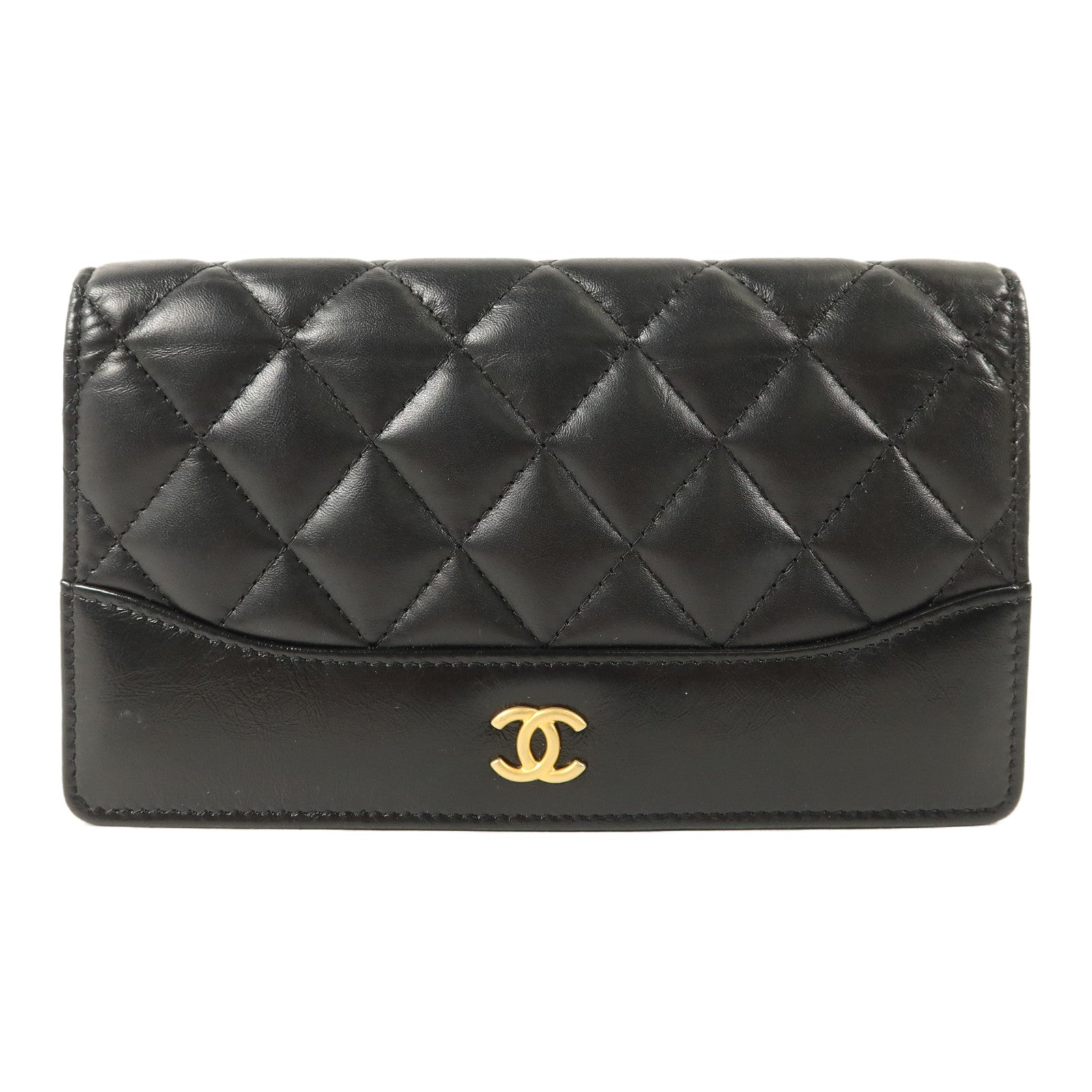 CHANEL 牛皮皮革Gabrielle Long Wallet長錢包
