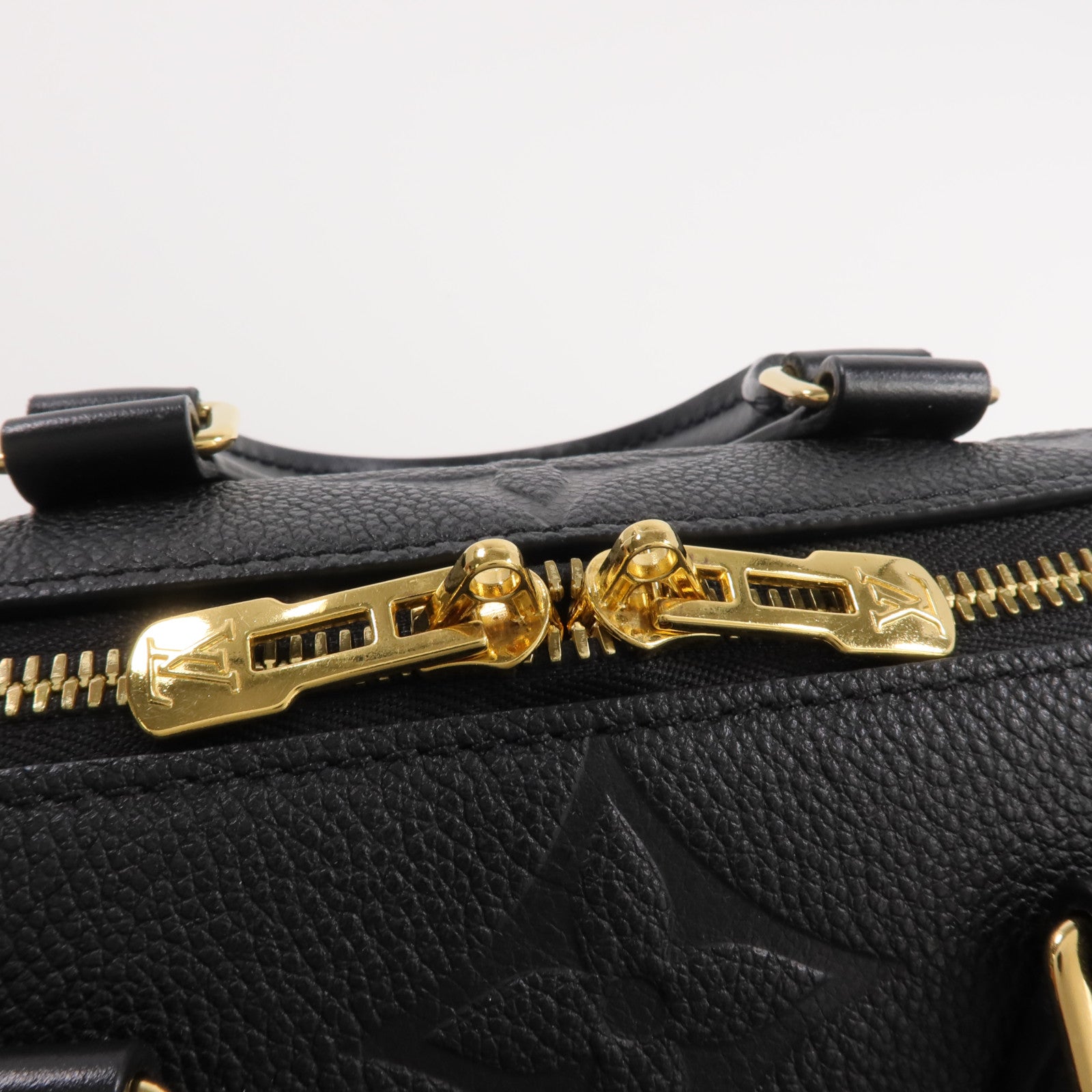 LOUIS VUITTON Monogram Empreinte Speedy Bandouliere 20金扣手挽肩背兩用袋