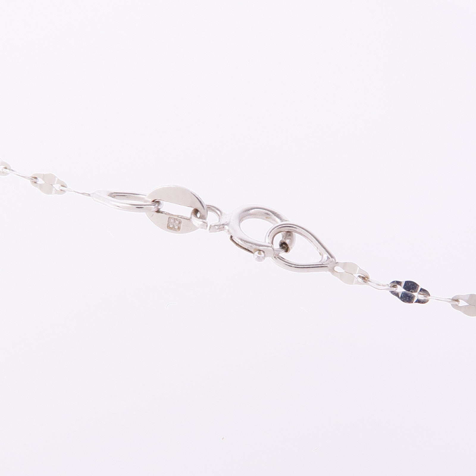 Jewelry Diamond Necklace 18K White Gold