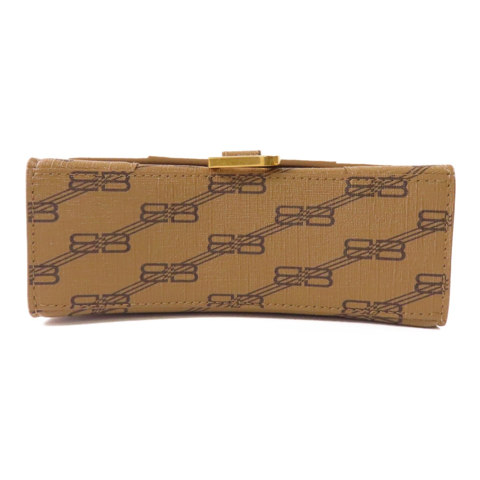 BALENCIAGA 【激減優惠】牛皮皮革Hourglass Top Handle金扣手挽肩背兩用袋