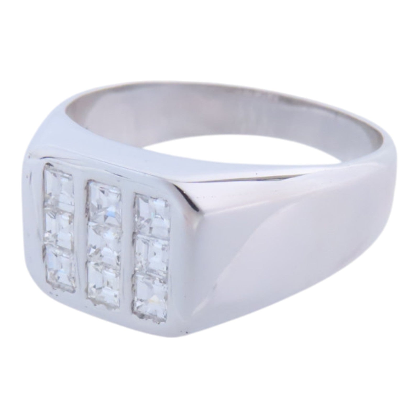 JEWELRY 18K白金Diamond Ring鑽石戒指US#7.75