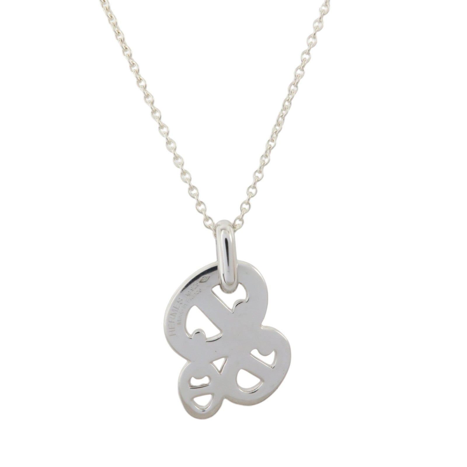 HERMES 925純銀Chaine D'Ancre Enchainee Necklace項鏈