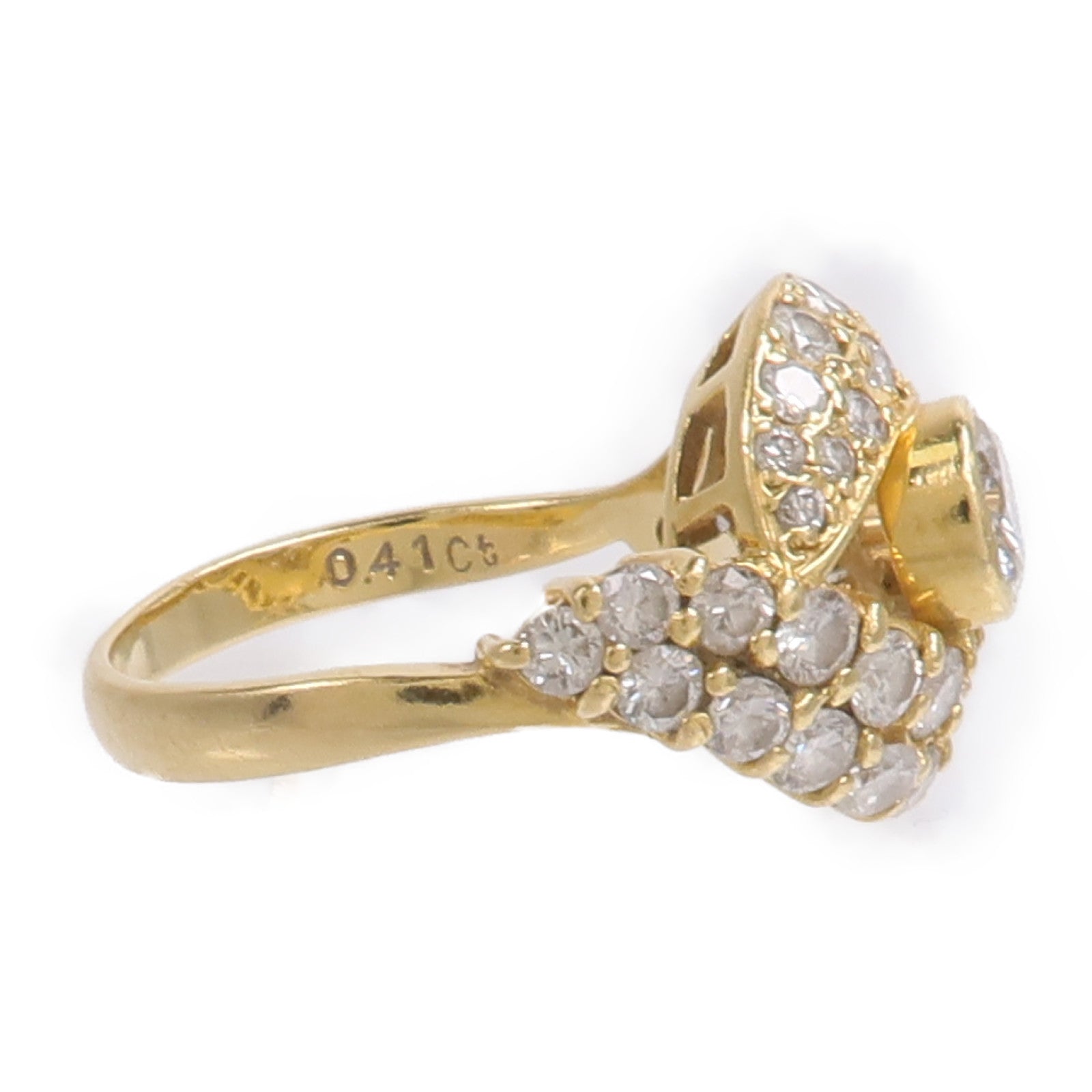 JEWELRY 18K黃金Diamond Ring鑽石戒指