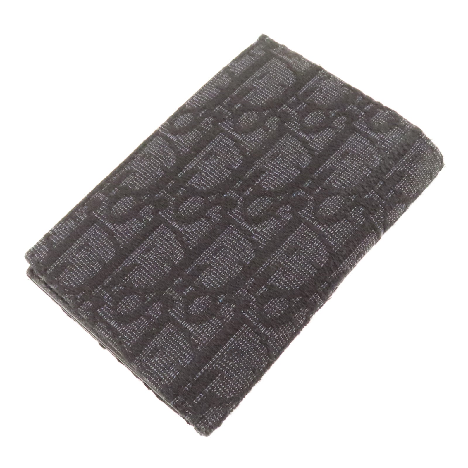 Dior 帆布Card Case銀扣卡片套