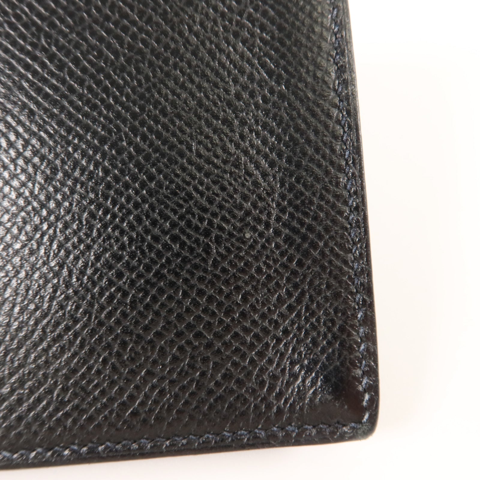 HERMES Epsom皮革Bearn Long Wallet長錢包Noir
