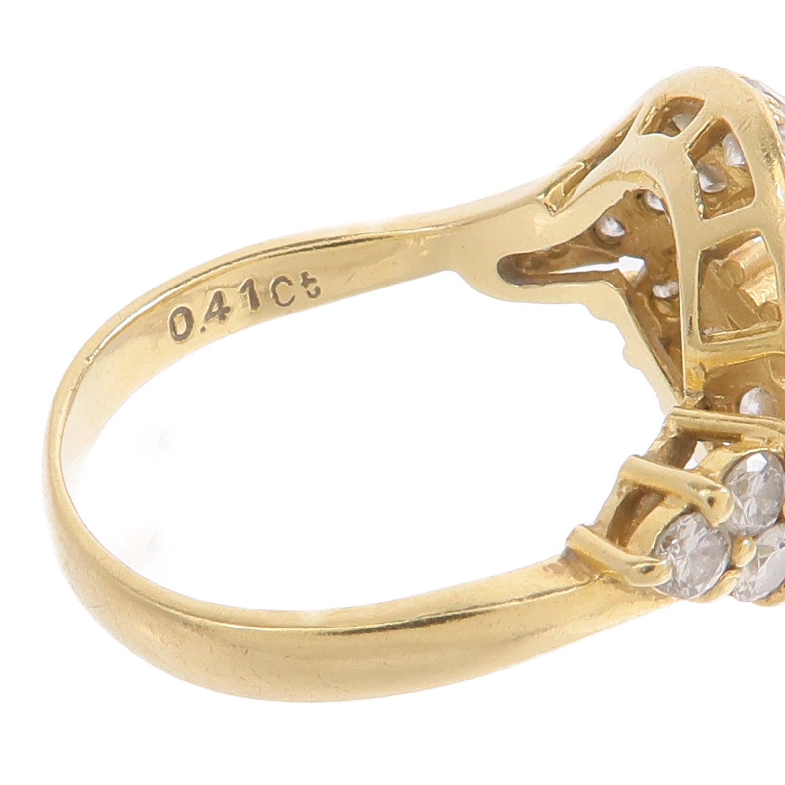 JEWELRY 18K黃金Diamond Ring鑽石戒指