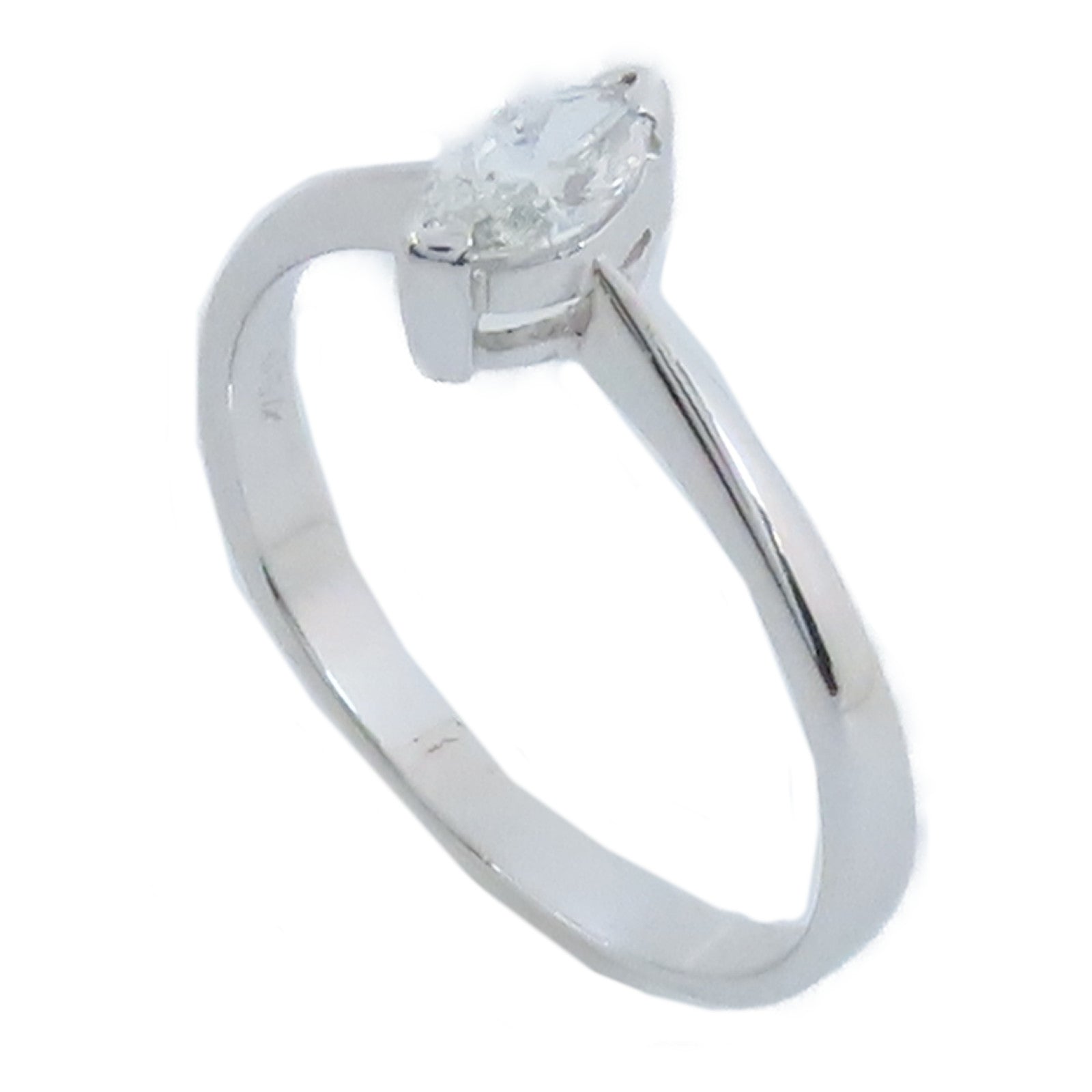JEWELRY 【激減優惠】18K白金Diamond Ring鑽石戒指US#5
