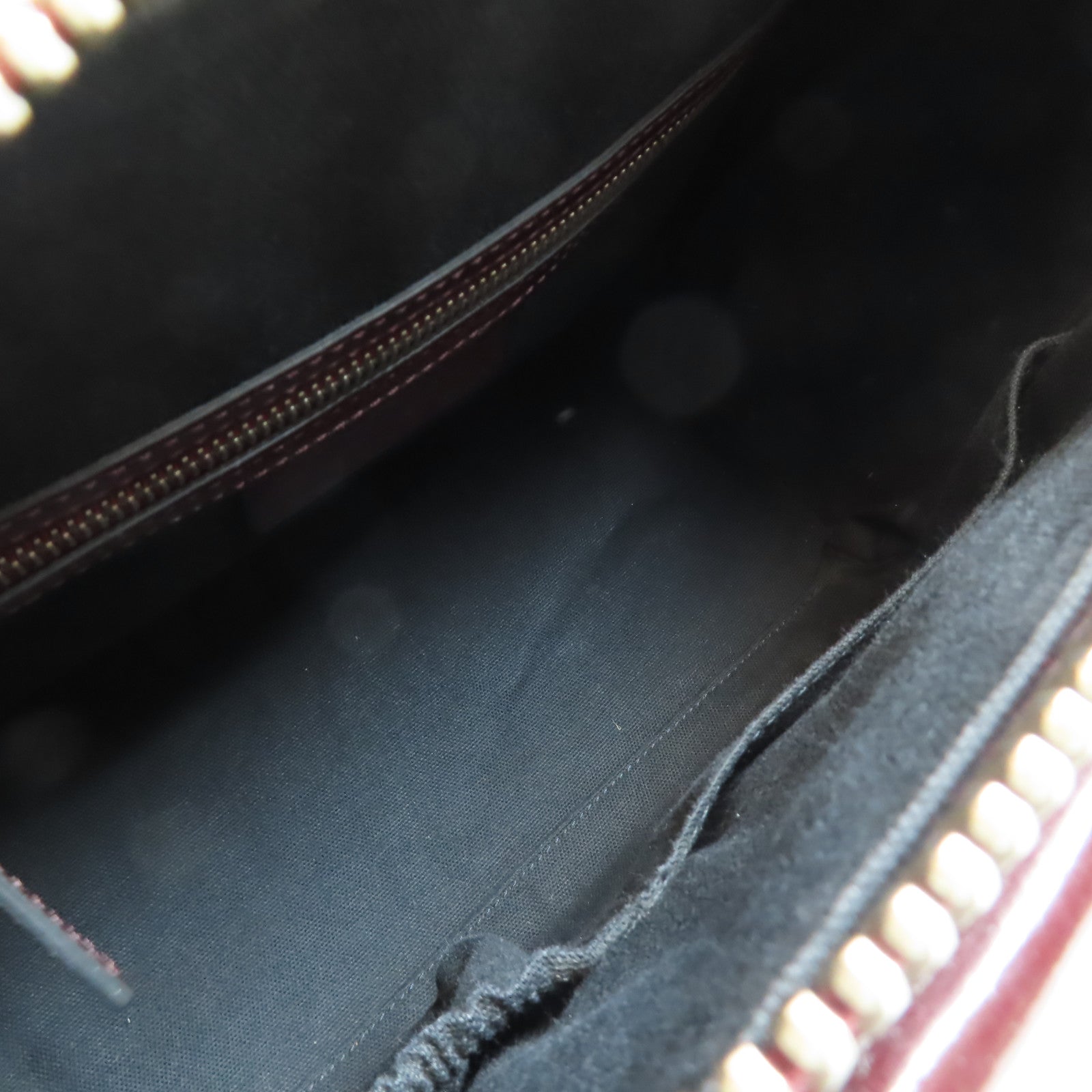 GIVENCHY 牛皮皮革Antigona銀扣手挽肩背兩用袋酒紅色
