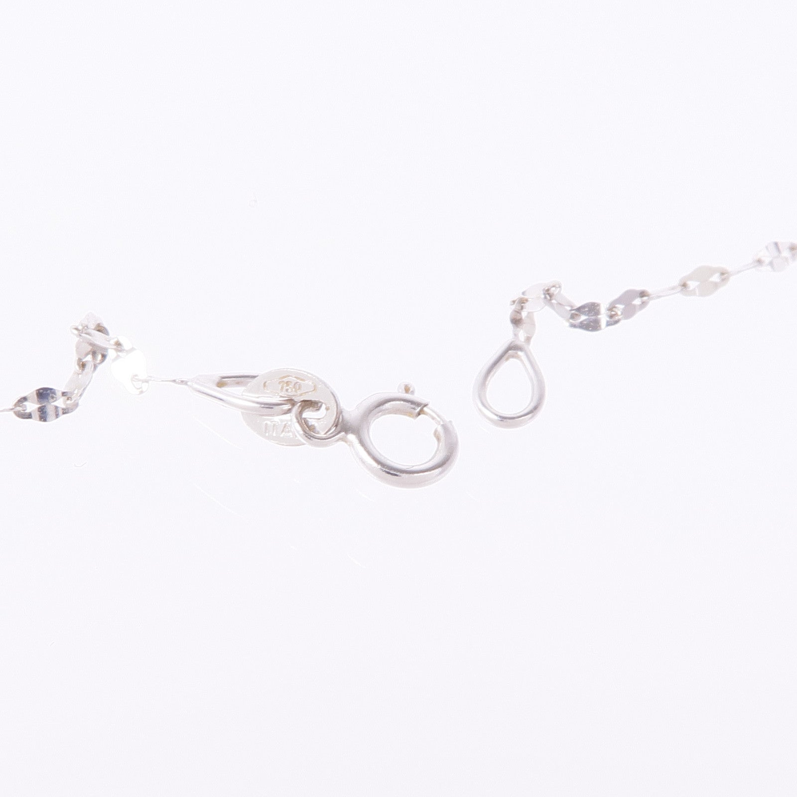 Jewelry Diamond Necklace 18K White Gold