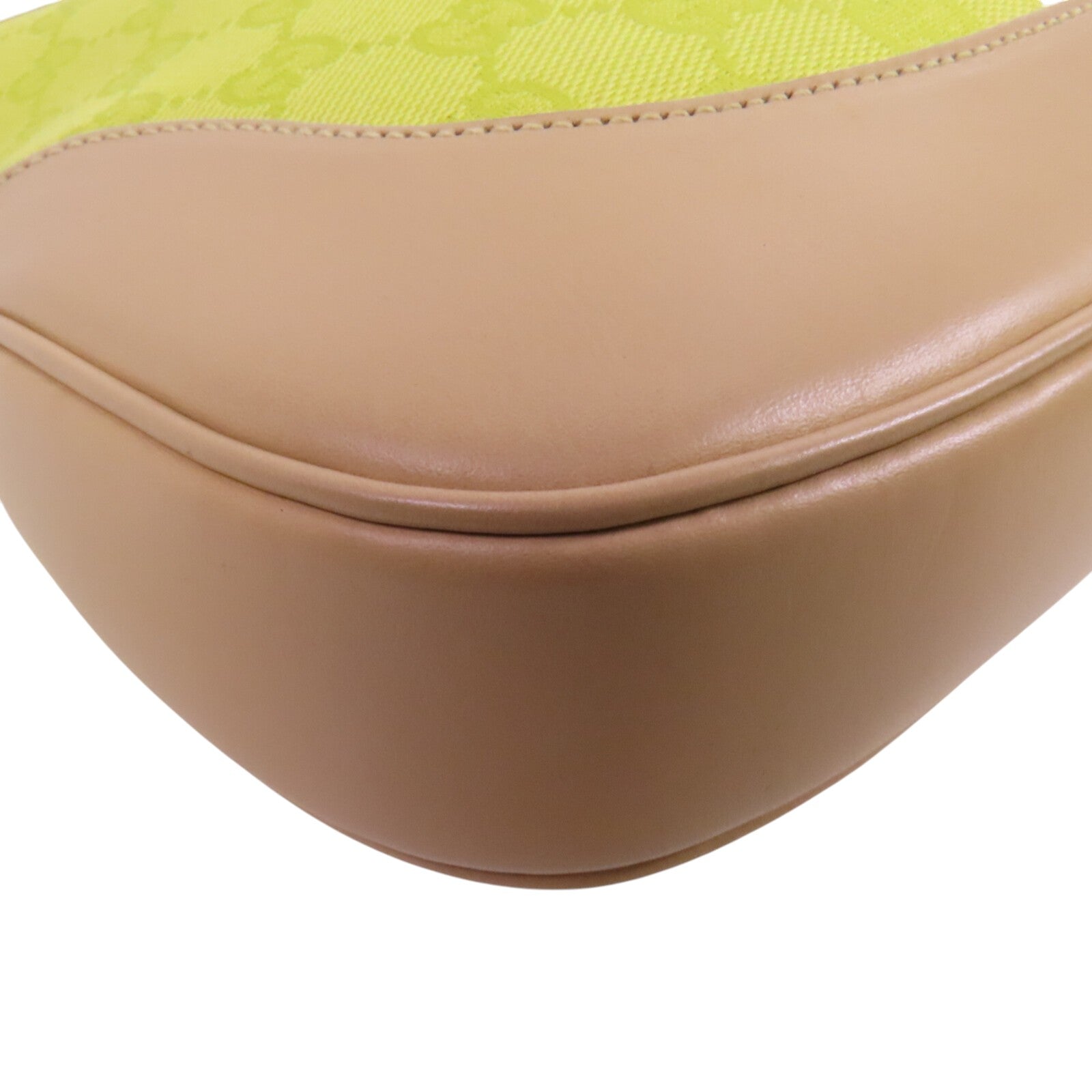 GUCCI GG帆布Jackie銀扣肩背袋