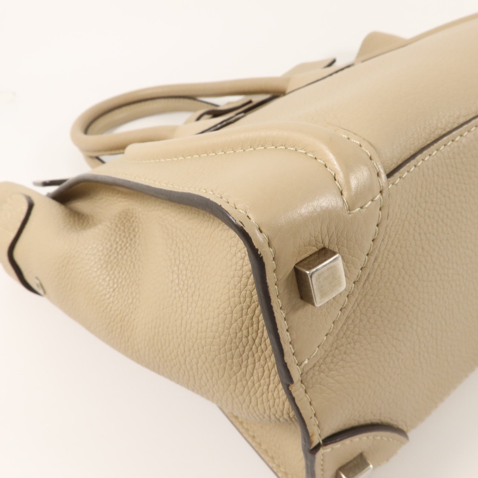 CELINE 牛皮皮革Micro Luggage肩背袋