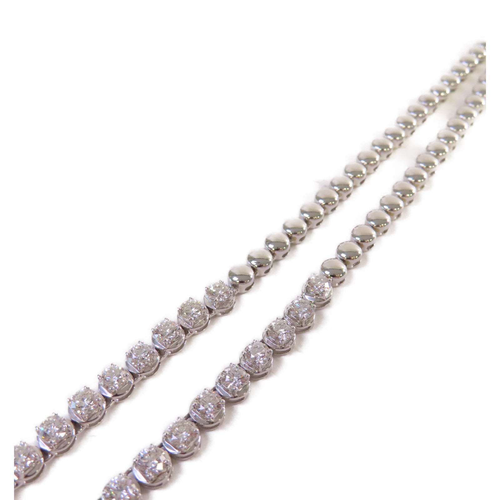 JEWELRY 18K白金/7.415ct鑽石Diamond Necklace項鏈