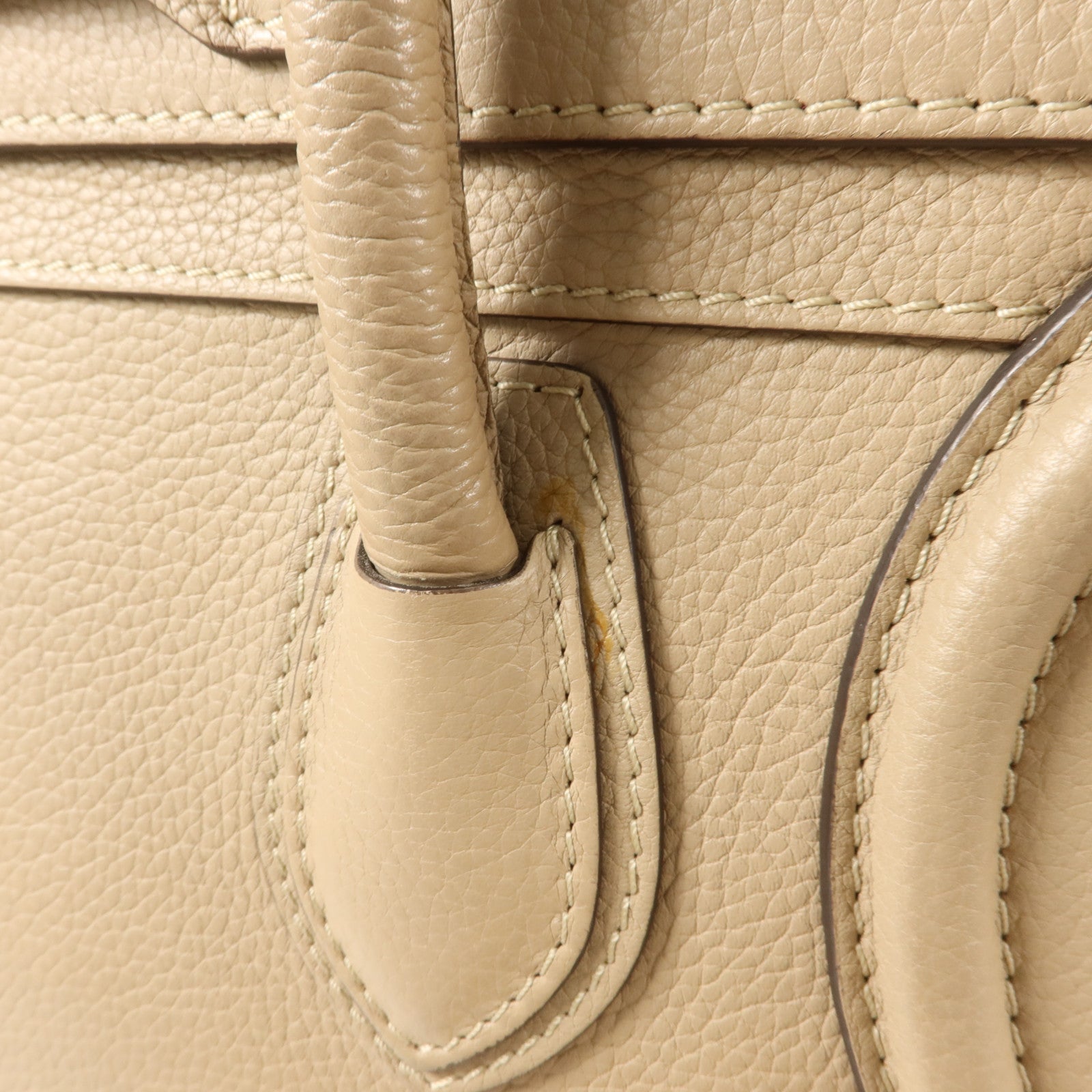 CELINE 牛皮皮革Micro Luggage肩背袋