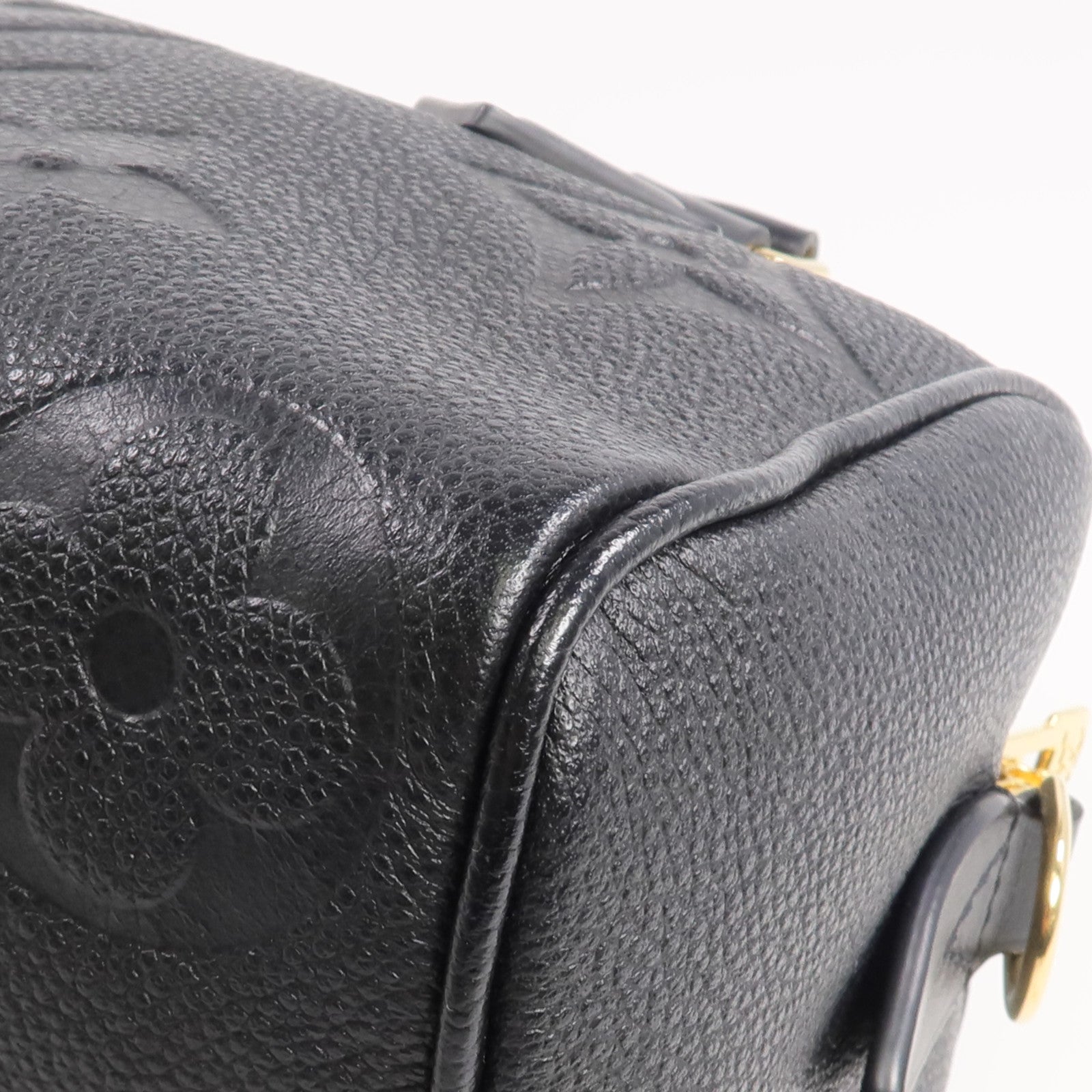 LOUIS VUITTON Monogram Empreinte Speedy Bandouliere 20金扣手挽肩背兩用袋