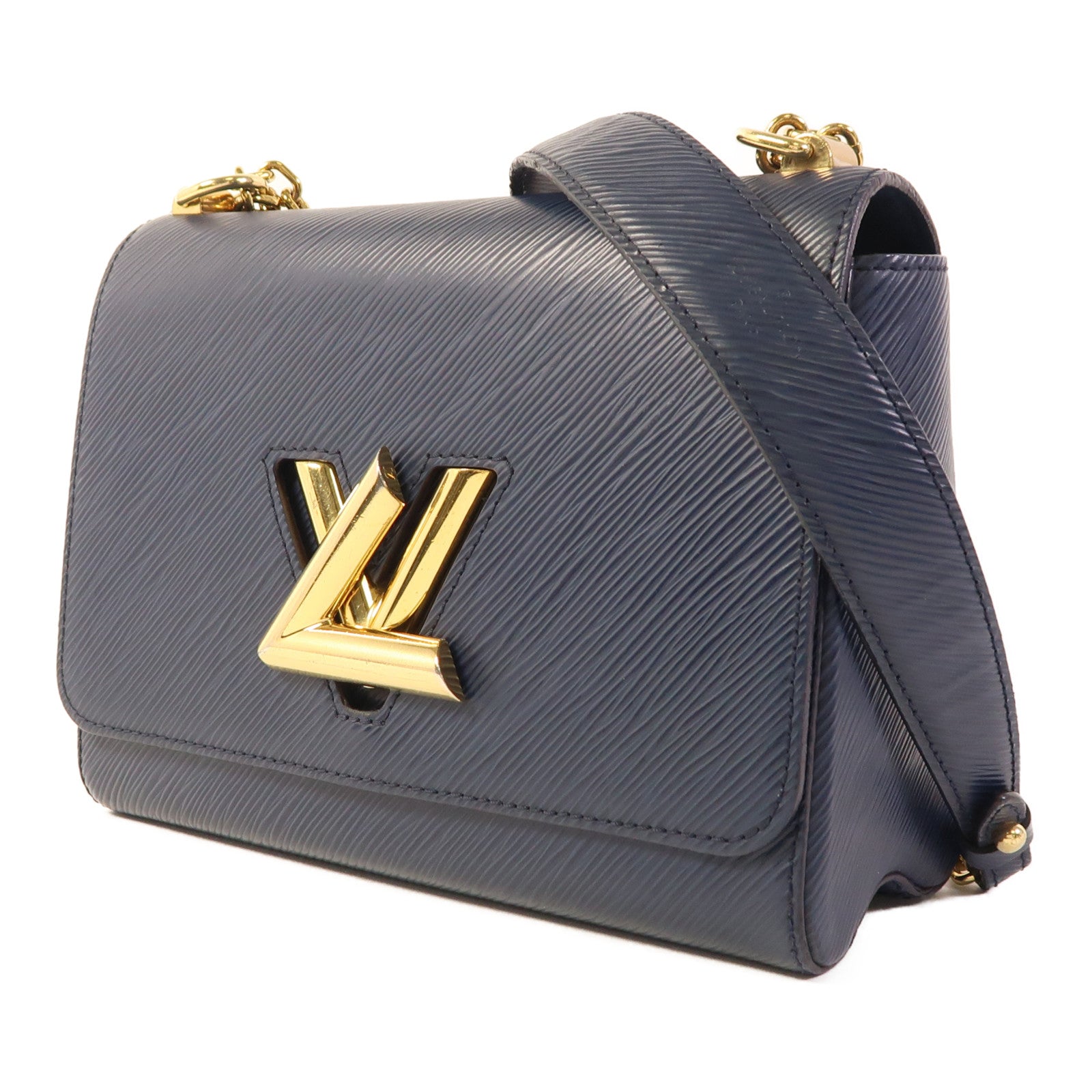 LOUIS VUITTON 【激減優惠】Epi Twist MM金扣鏈帶肩背袋