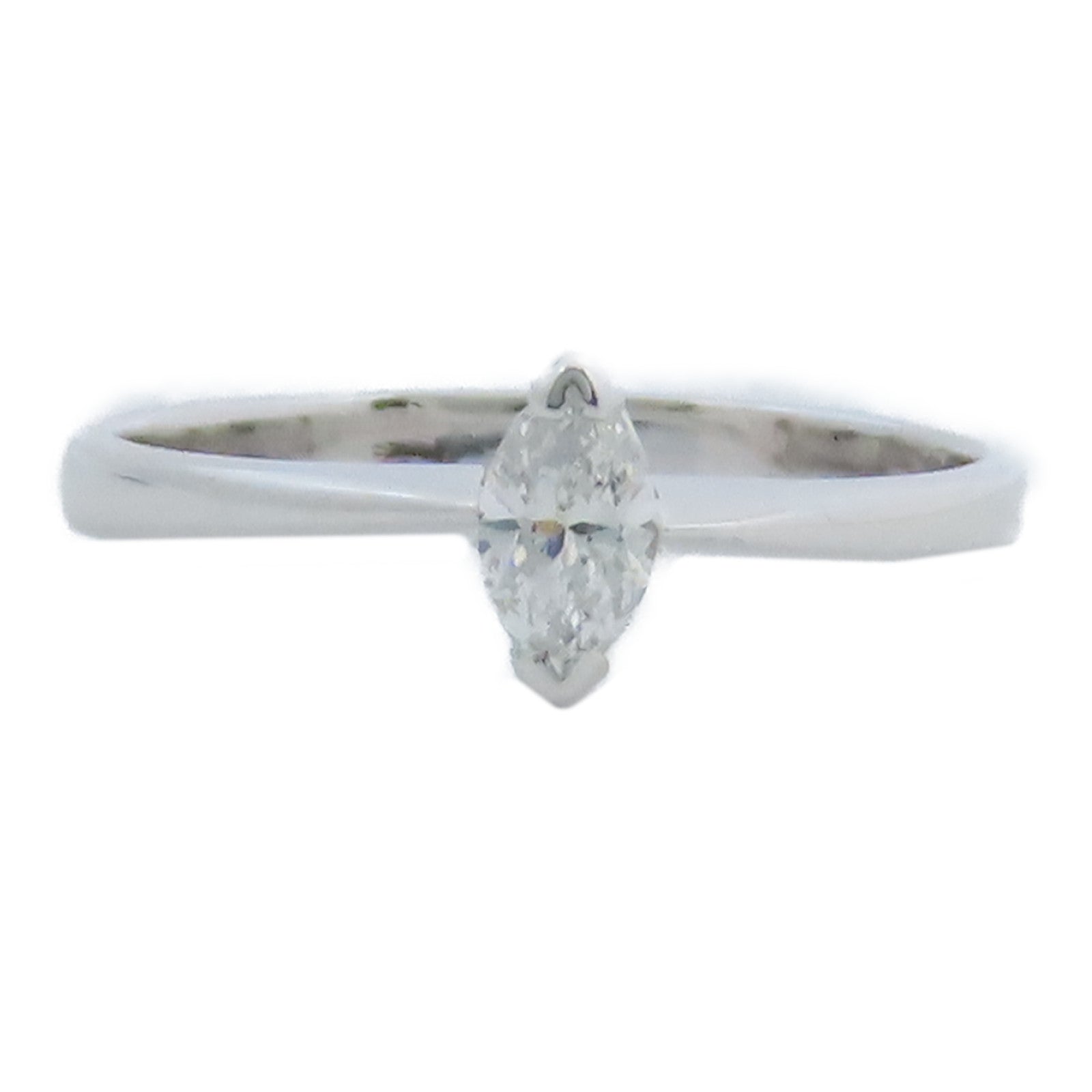 JEWELRY 【激減優惠】18K白金Diamond Ring鑽石戒指US#5