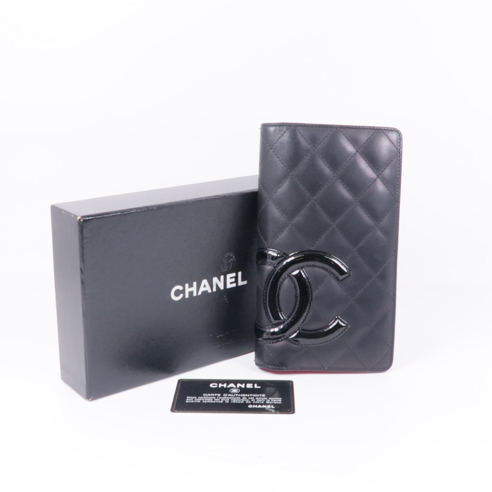 CHANEL 牛皮皮革Cambon Wallet長錢包