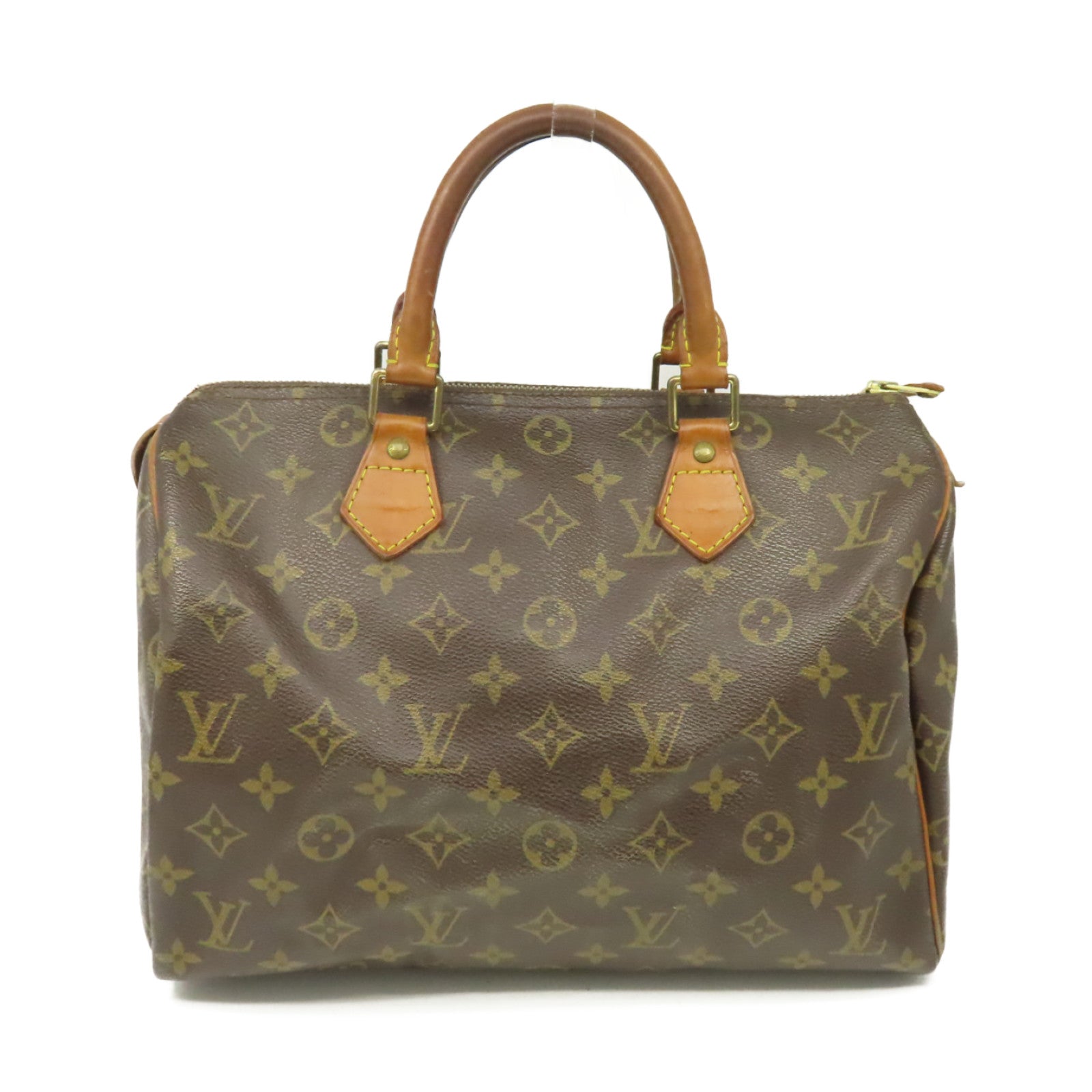 LOUIS VUITTON 【激減優惠】Monogram Speedy 30 Handbag金扣手挽袋啡色