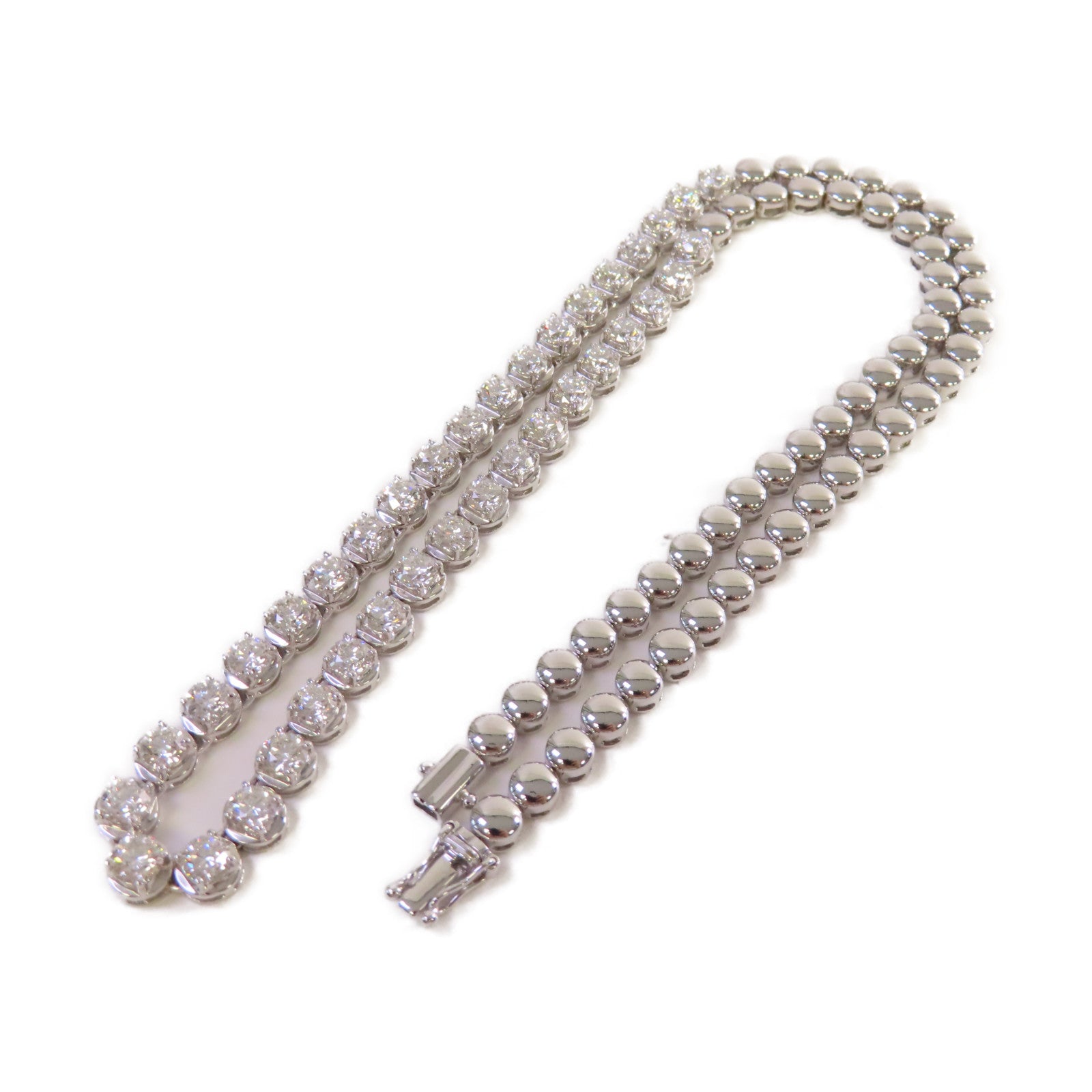 JEWELRY 18K白金/7.415ct鑽石Diamond Necklace項鏈