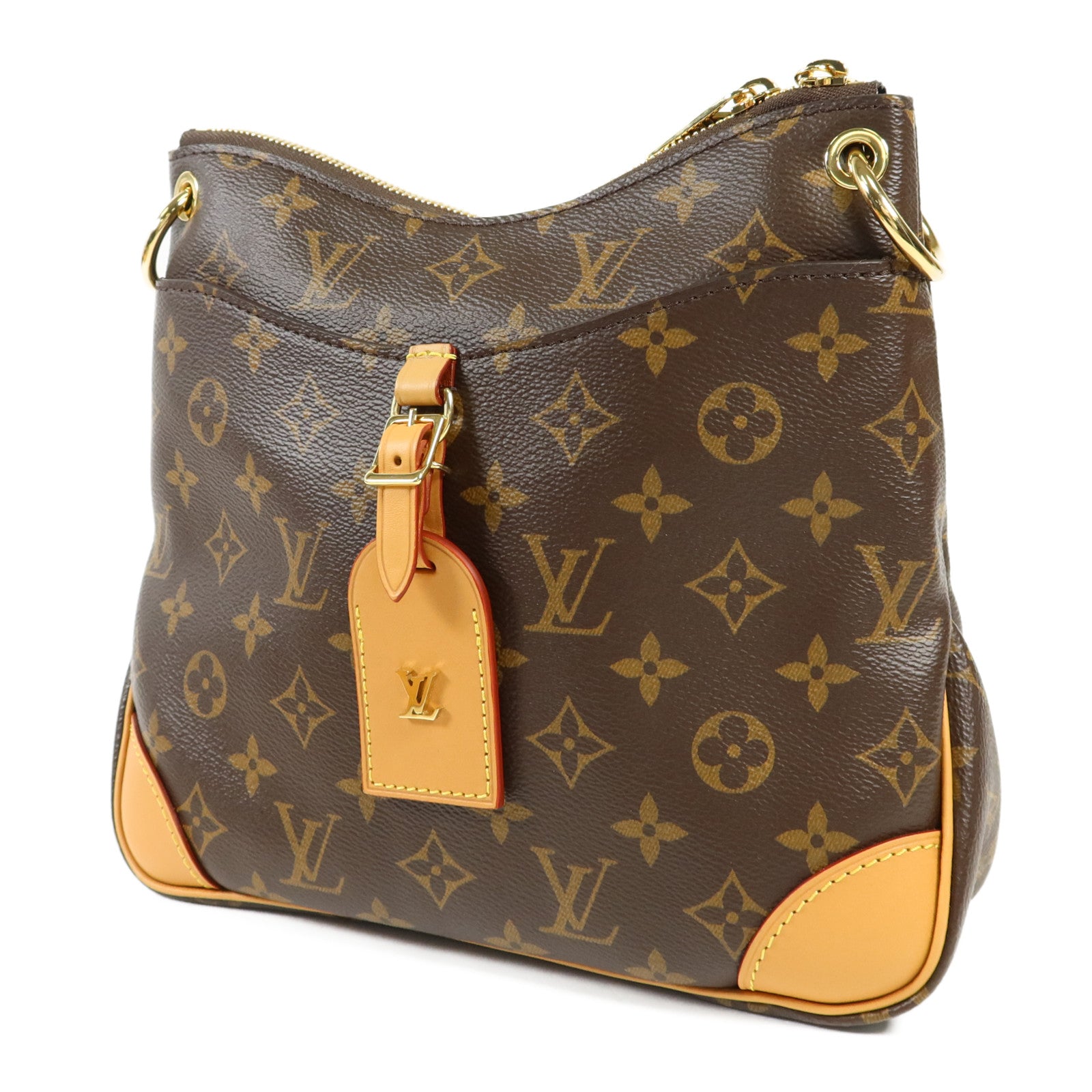 LOUIS VUITTON Monogram Odeon PM金扣手挽袋