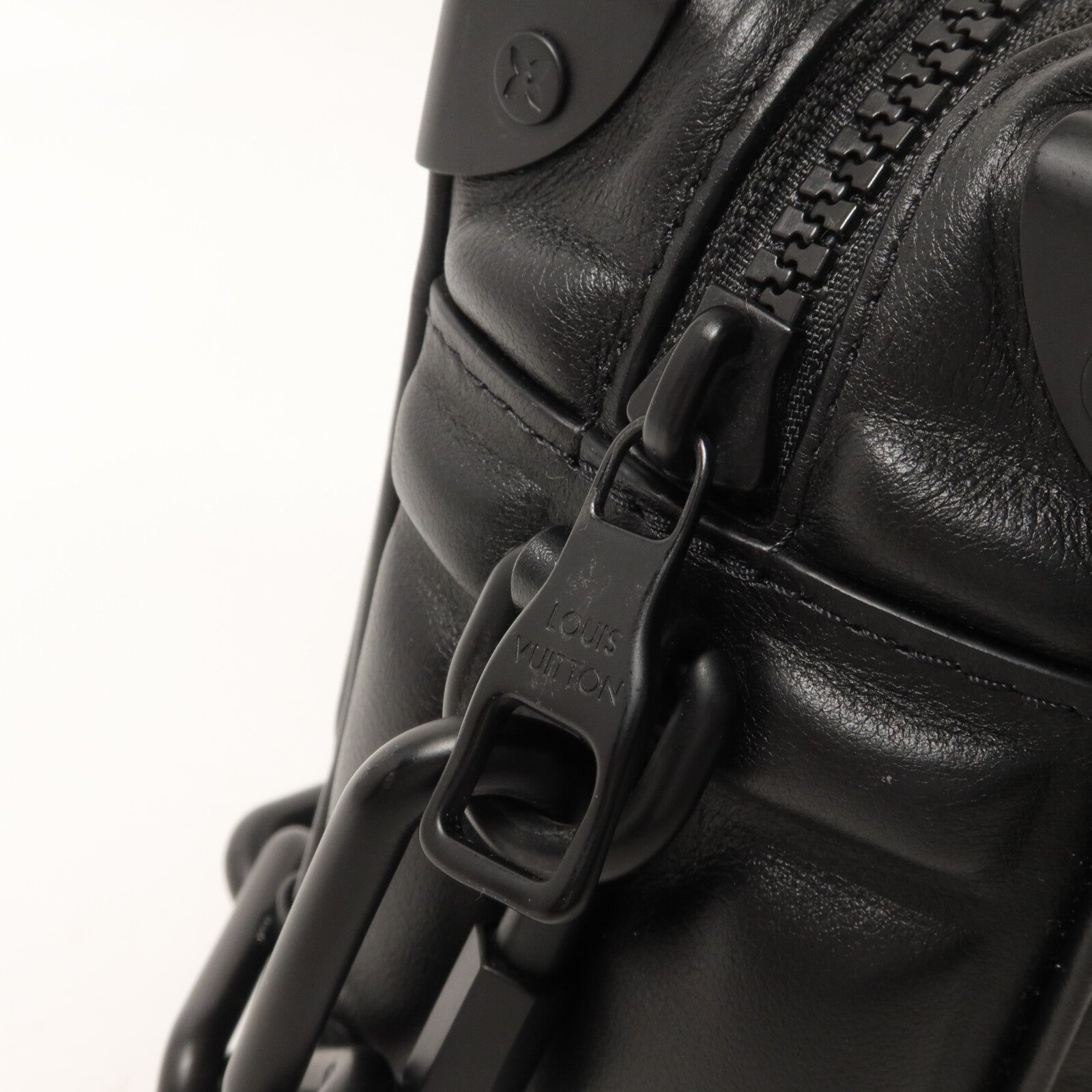 LOUIS VUITTON Puffy Damier Mini Soft Trunk鏈帶肩背袋