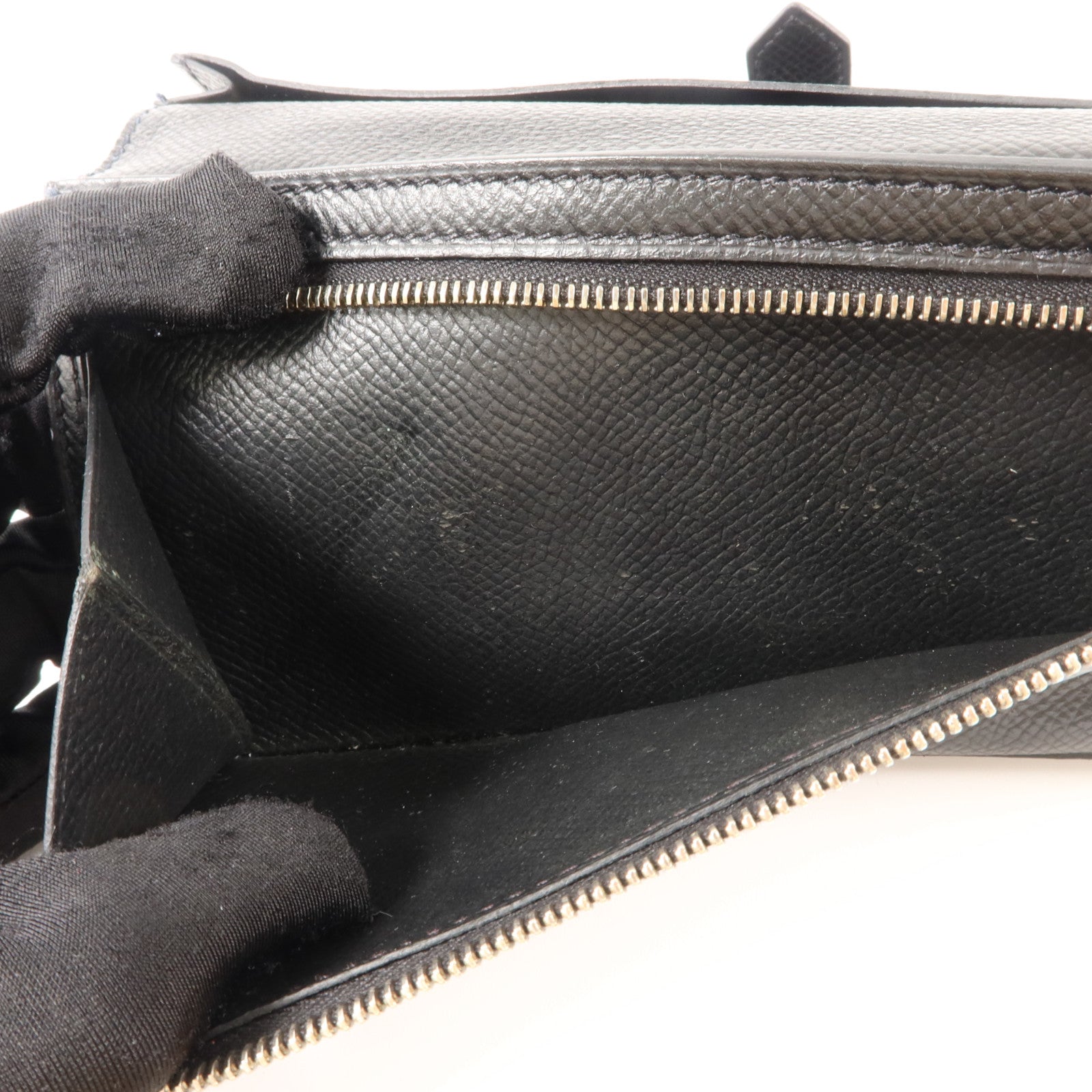 HERMES Epsom皮革Bearn Long Wallet長錢包Noir