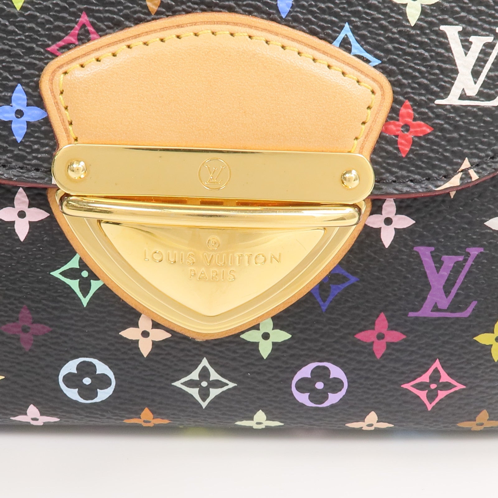 LOUIS VUITTON Monogram Multicolore Portefeui Joy Wallet金扣錢包