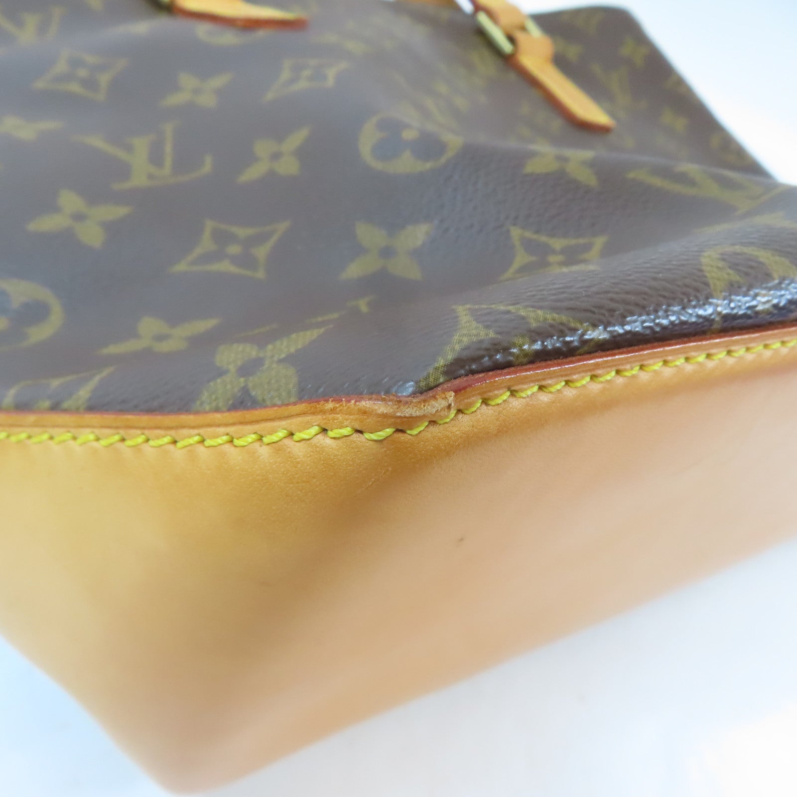 LOUIS VUITTON 【激減優惠】Monogram Cabas Piano金扣肩背袋啡色
