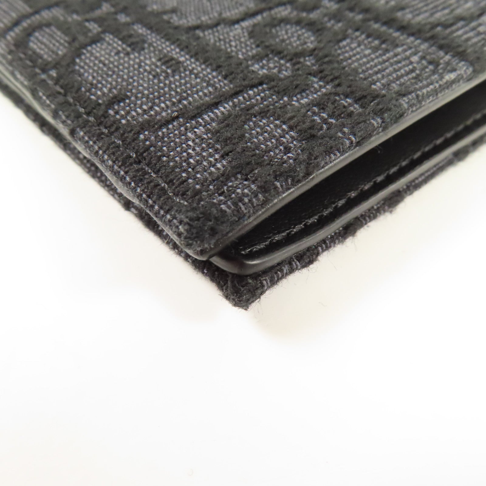 Dior 帆布Card Case銀扣卡片套