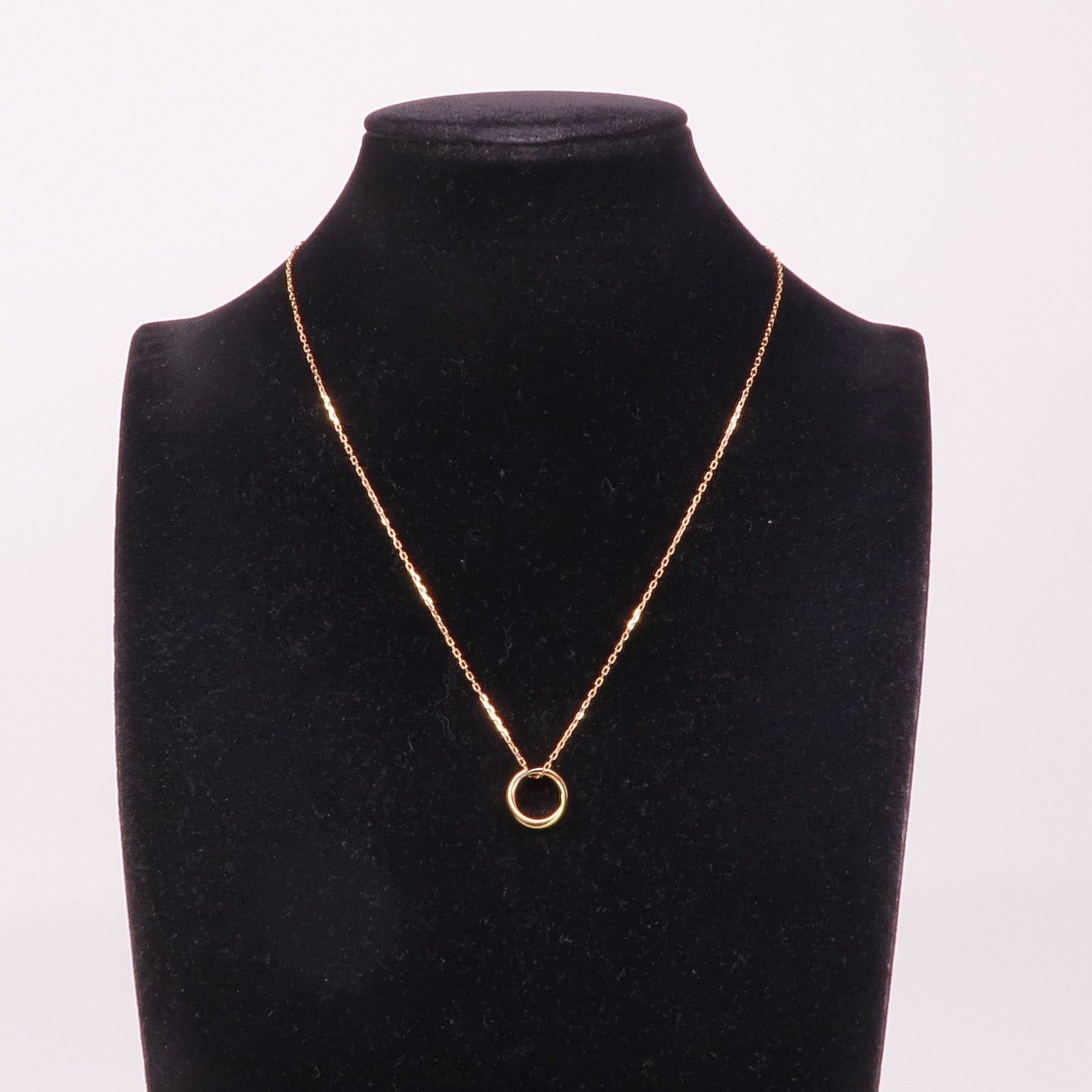 CARTIER 18K黃金/白金/玫瑰金Trinity Necklace項鍊