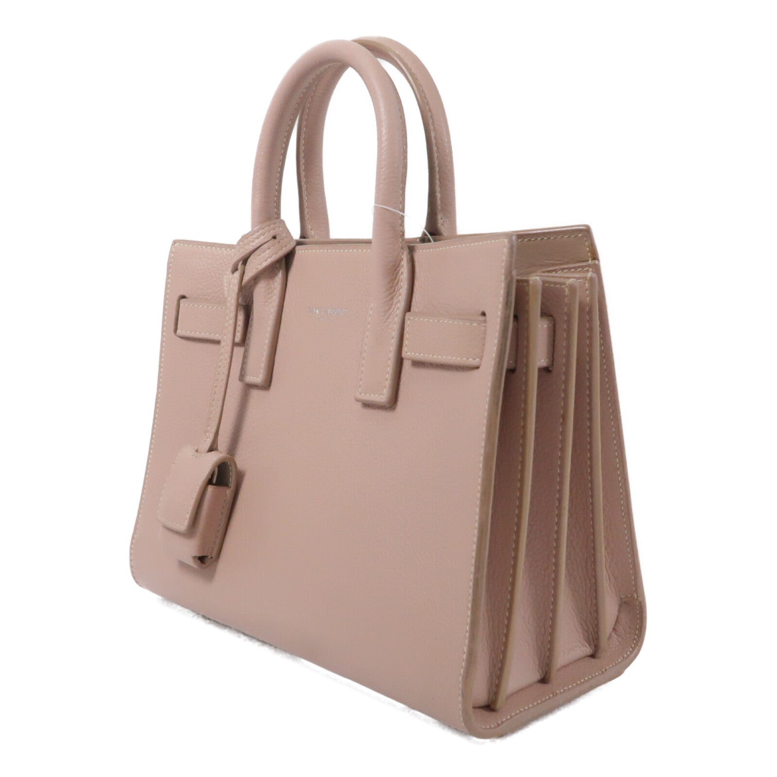 YVES SAINT LAURENT 牛皮皮革Sac De Jour Nano手挽肩背兩用袋