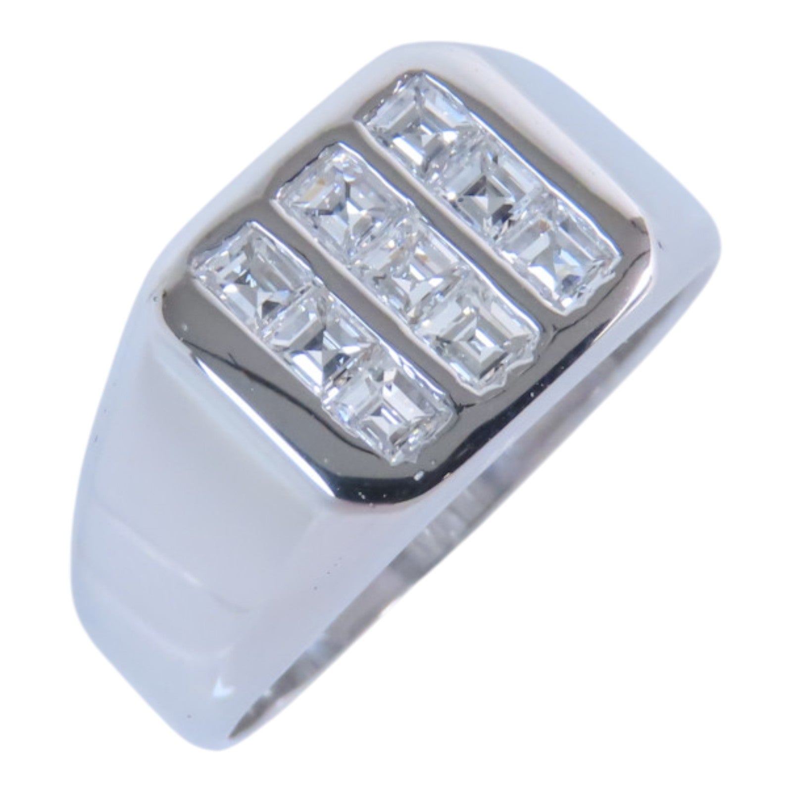 JEWELRY 18K白金Diamond Ring鑽石戒指US#7.75