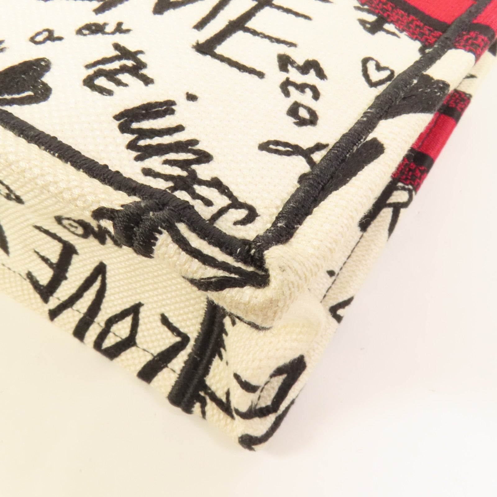 Dior 帆布Book Tote Vertical手挽袋