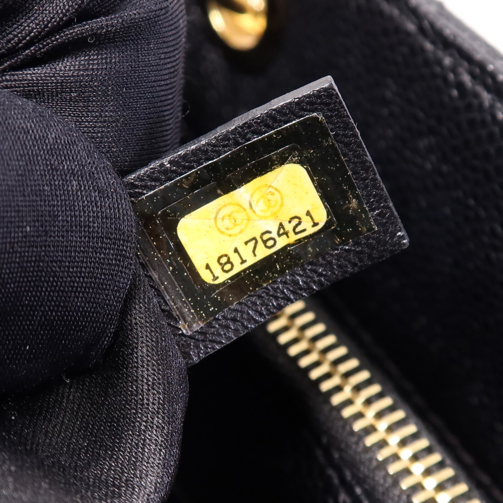 CHANEL 牛皮皮革GST Grand Shopping Tote Bag金扣鏈帶手挽袋